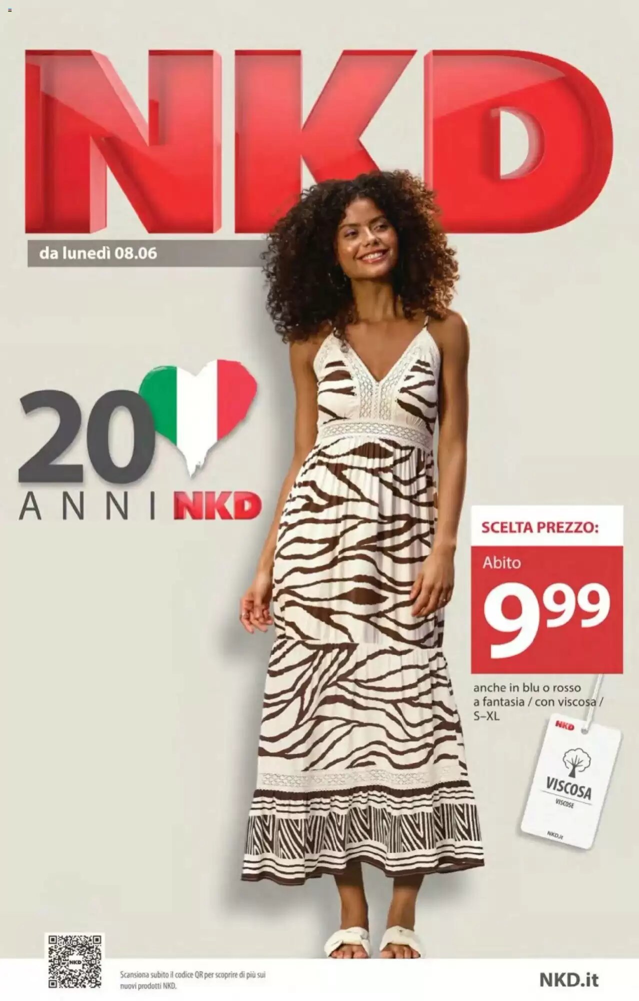 Volantino promozionale NKD  valide dal 08/06/2026 - Pagina 1.