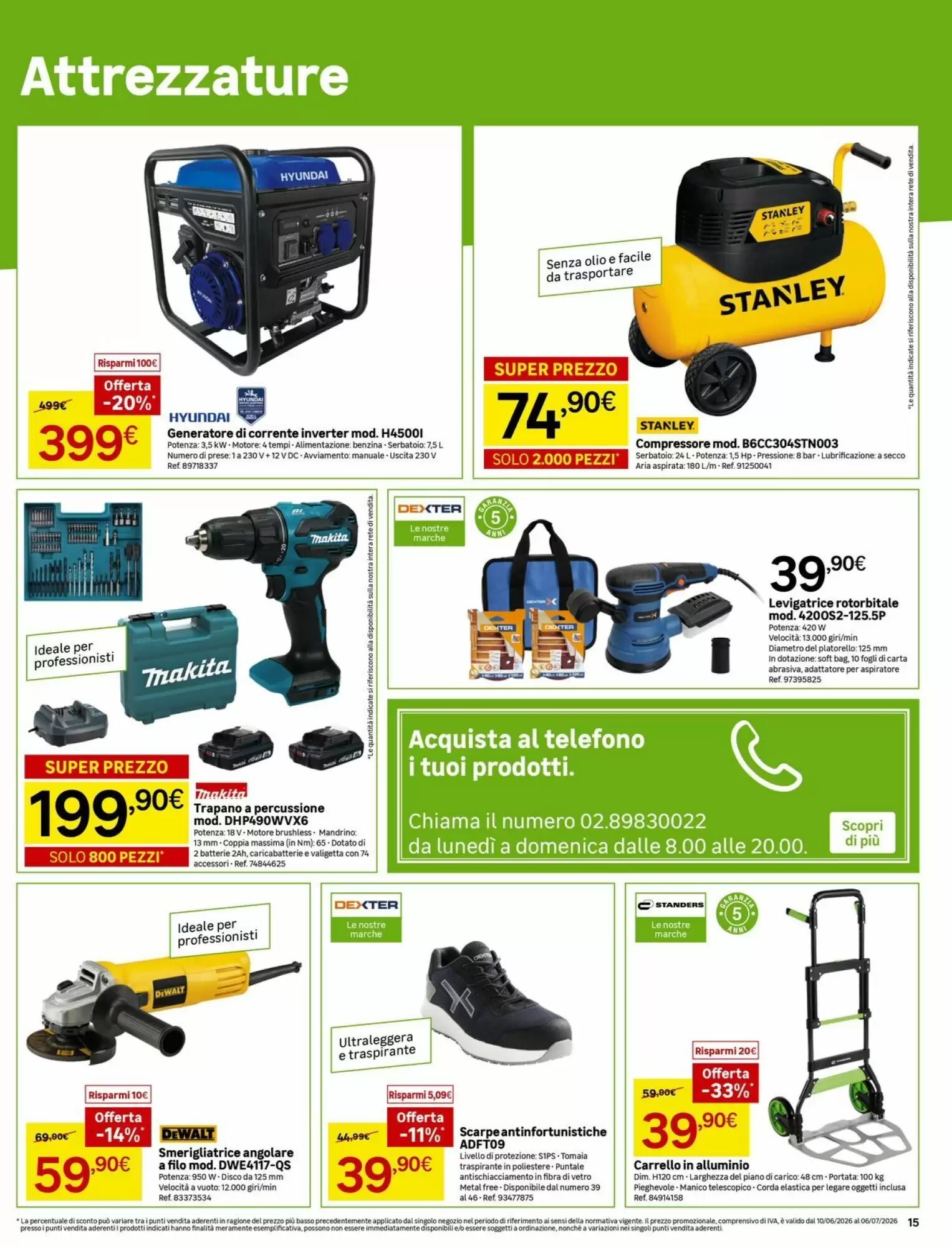 Volantino promozionale Leroy Merlin  valide dal 10/06/2026 - Pagina 15.