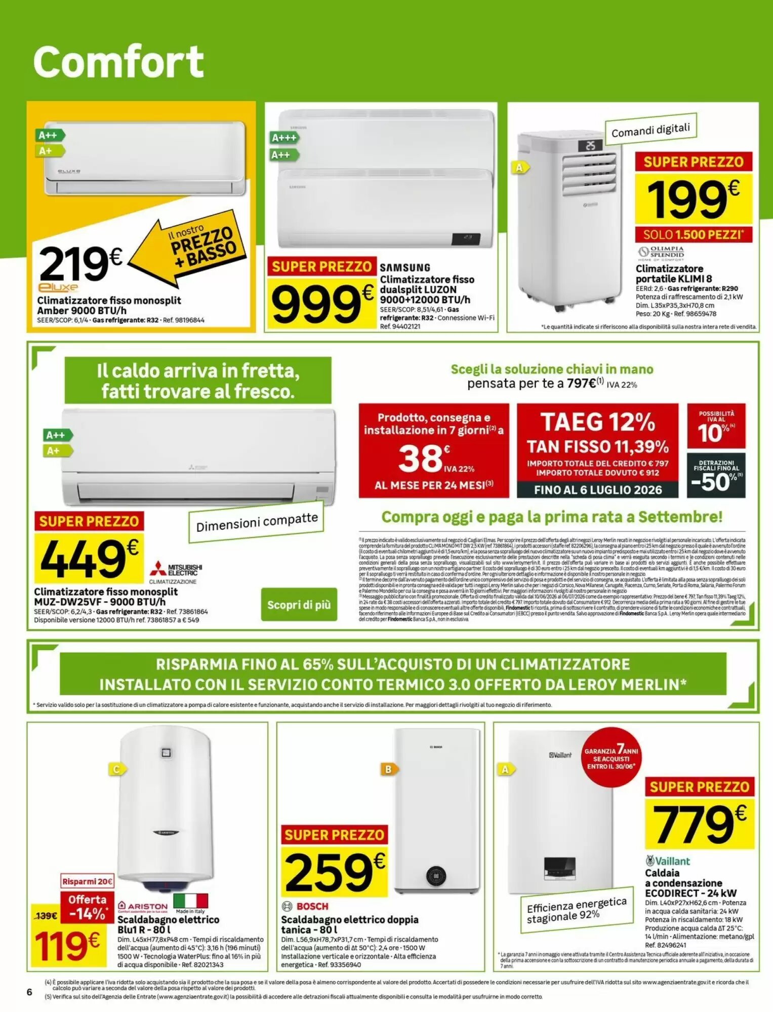 Volantino promozionale Leroy Merlin  valide dal 10/06/2026 - Pagina 6.