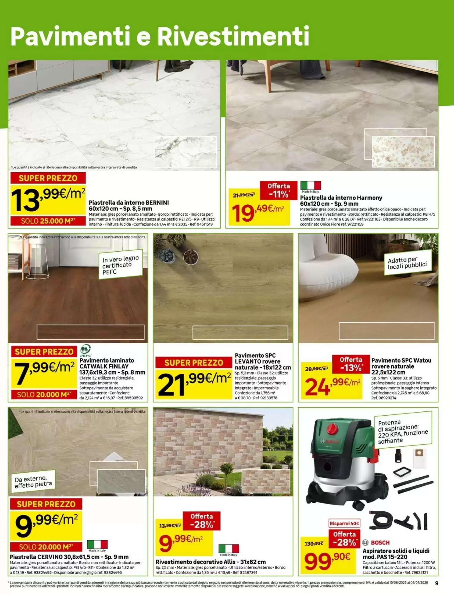 Volantino promozionale Leroy Merlin  valide dal 10/06/2026 - Pagina 9.