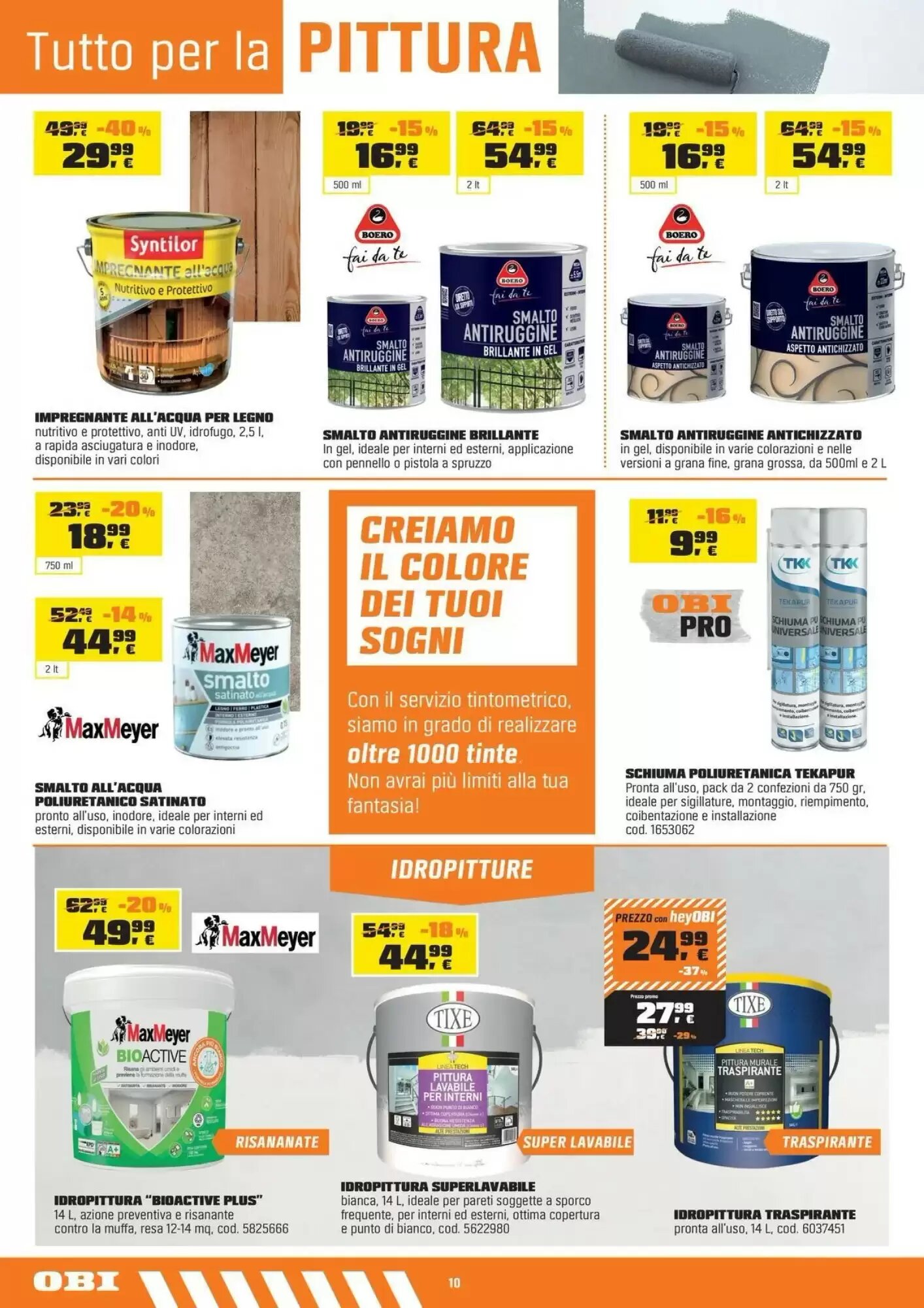 Volantino promozionale OBI  valide dal 10/06/2026 - Pagina 10.