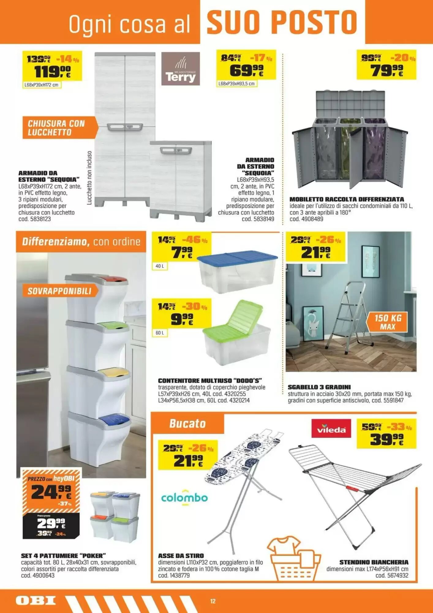 Volantino promozionale OBI  valide dal 10/06/2026 - Pagina 12.