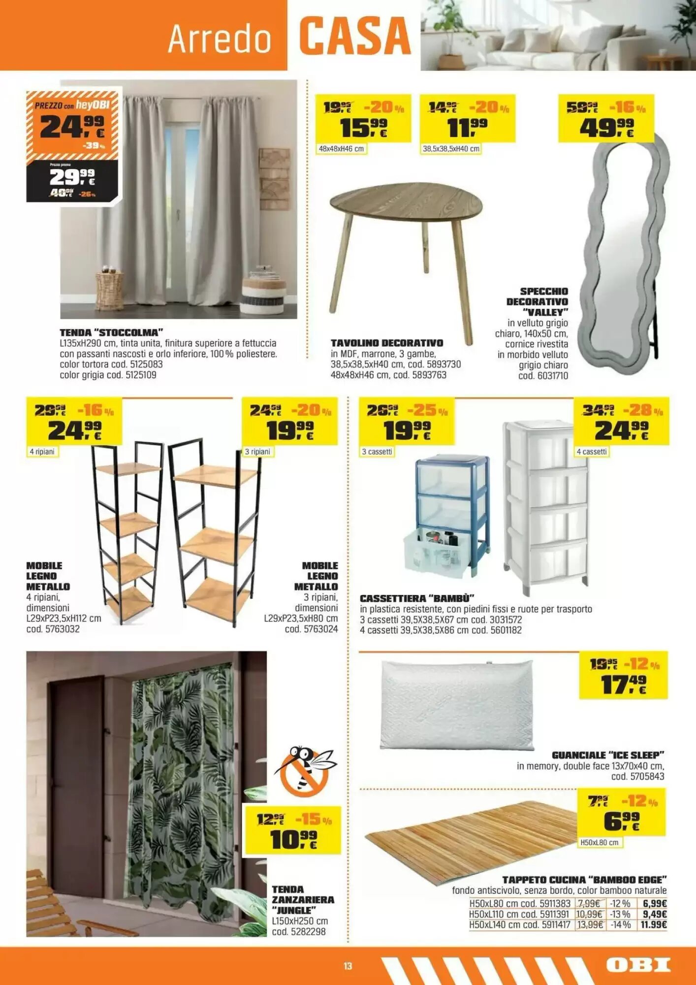 Volantino promozionale OBI  valide dal 10/06/2026 - Pagina 13.