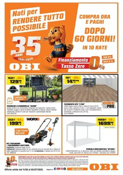 Volantino promozionale OBI  valide dal 10/06/2026