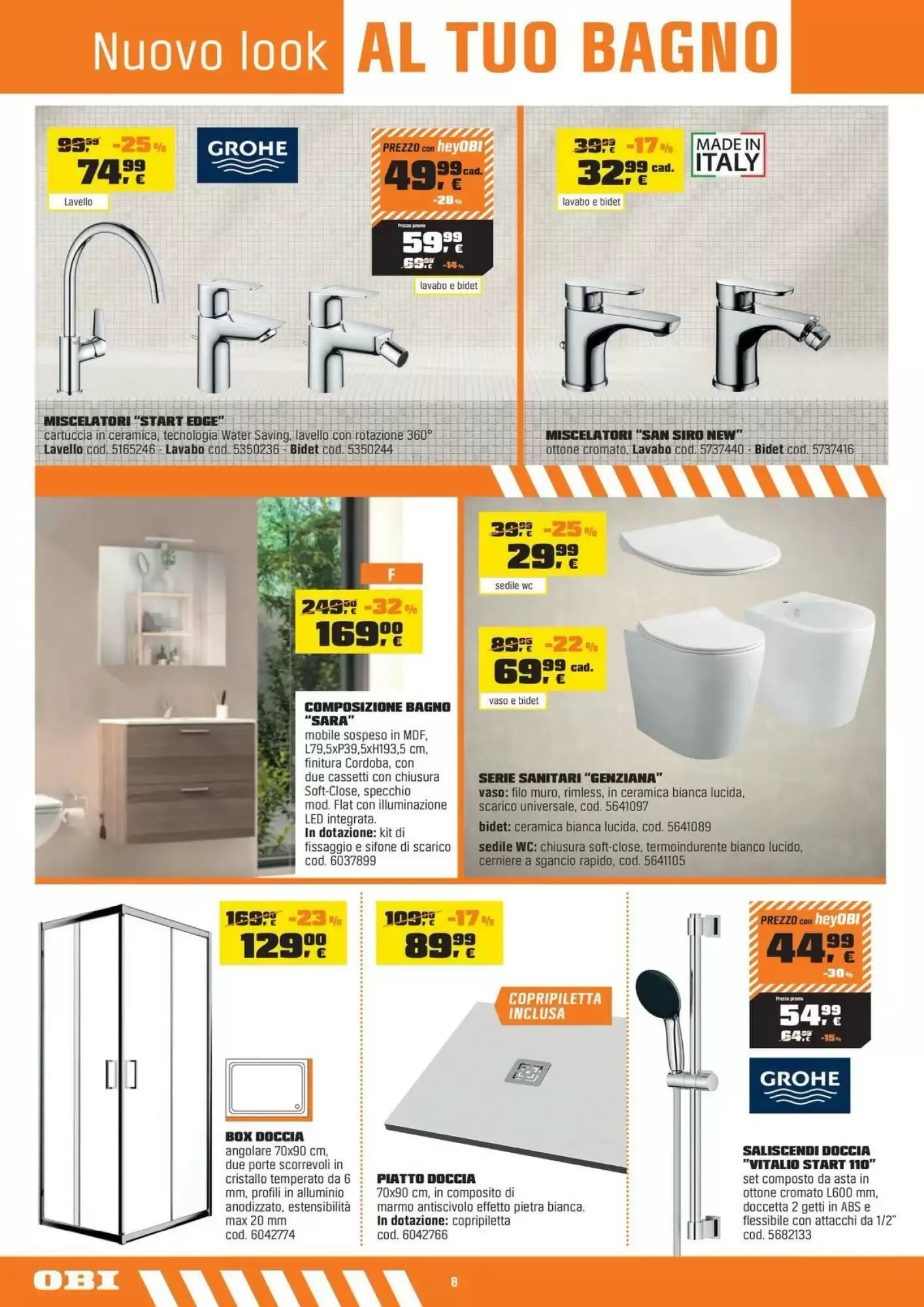 Volantino promozionale OBI  valide dal 10/06/2026 - Pagina 8.