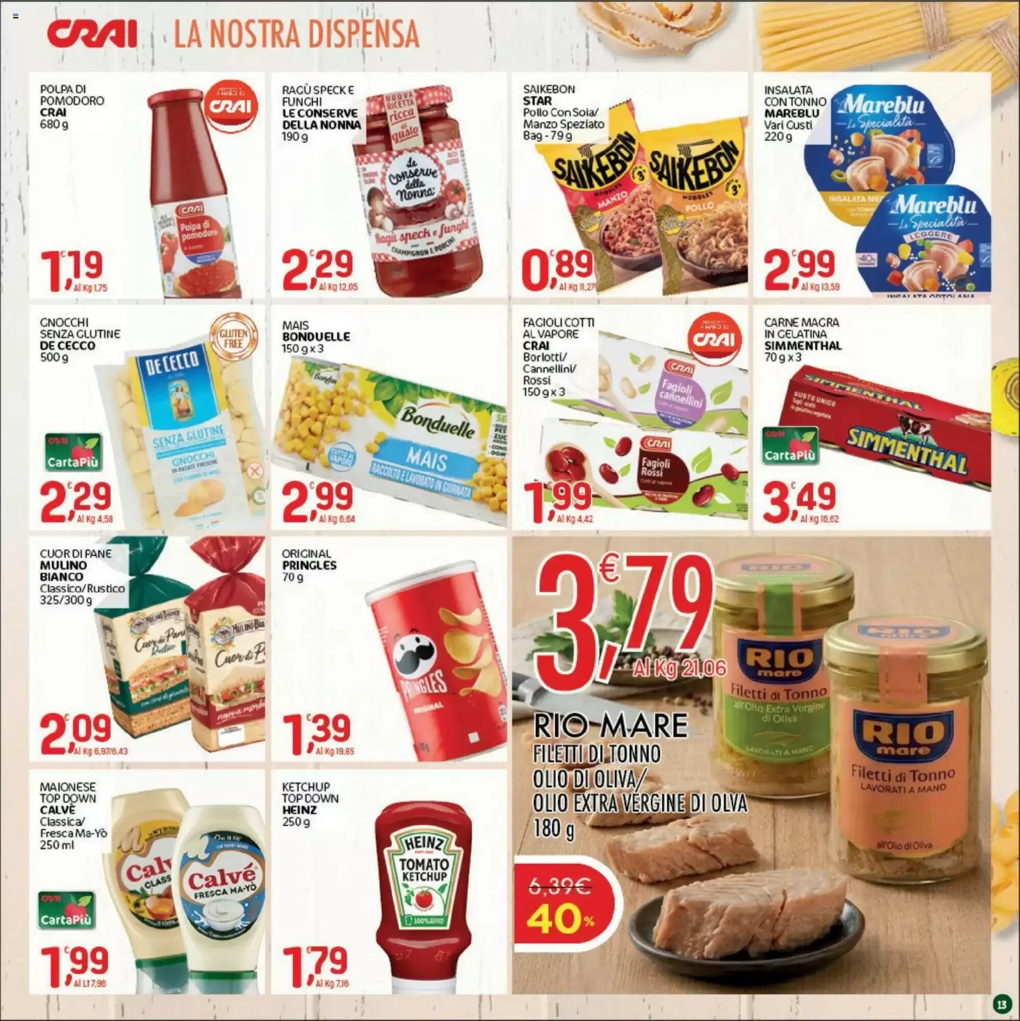 Volantino promozionale Crai  valide dal 11/06/2026 - Pagina 13.