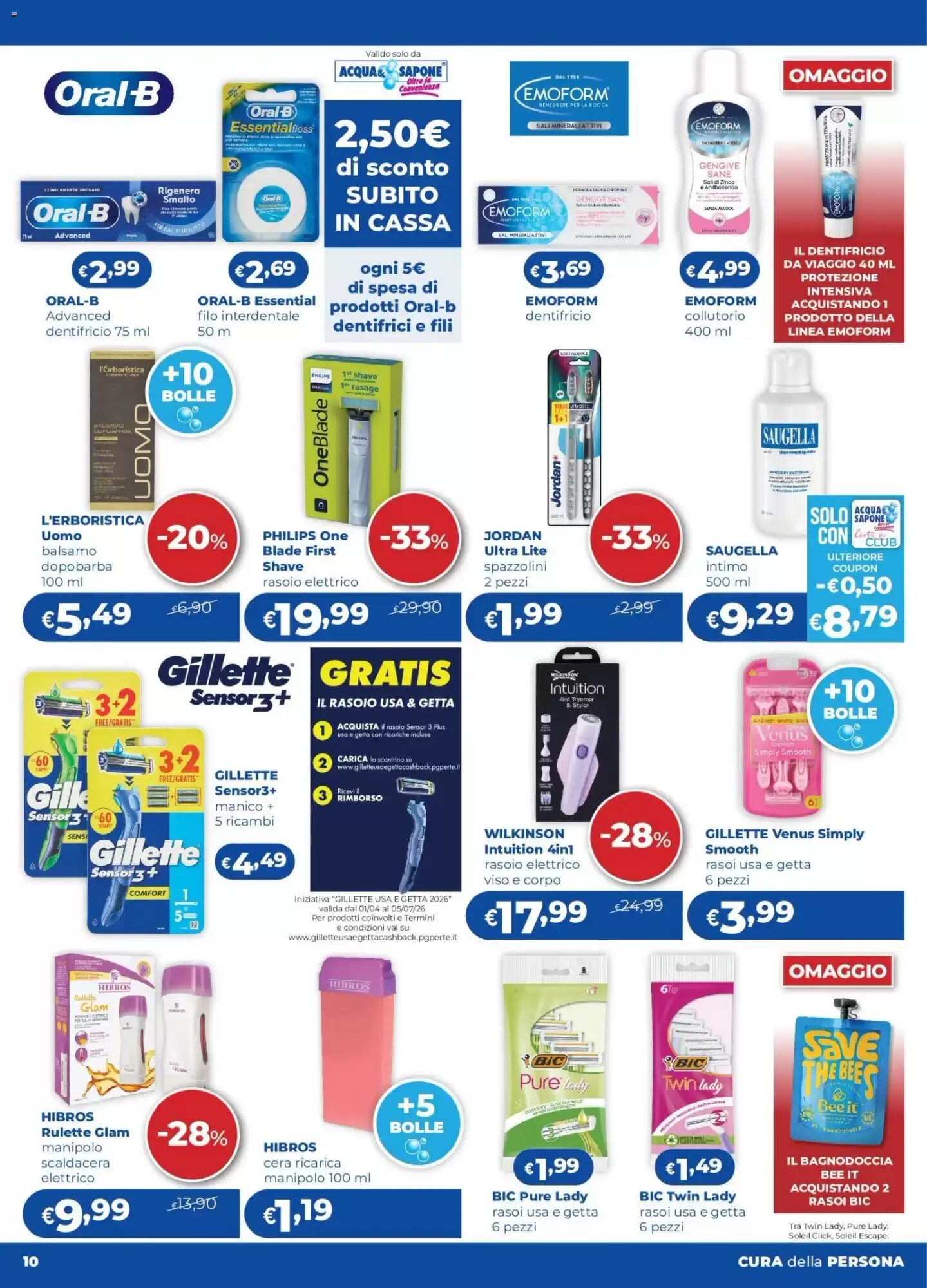 Volantino promozionale Acqua & Sapone  valide dal 11/06/2026 - Pagina 10.