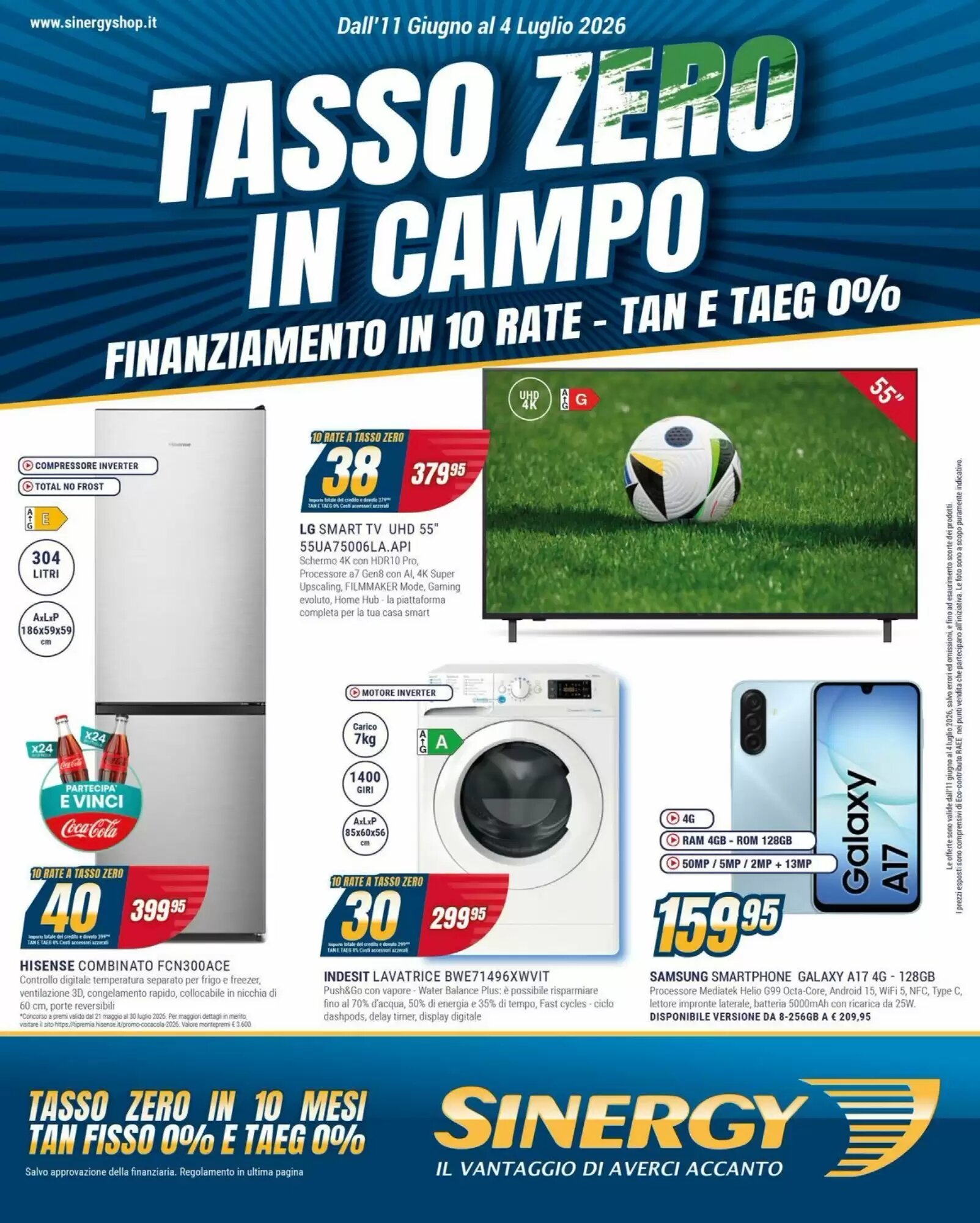 Volantino promozionale Sinergy  valide dal 11/06/2026 - Pagina 1.