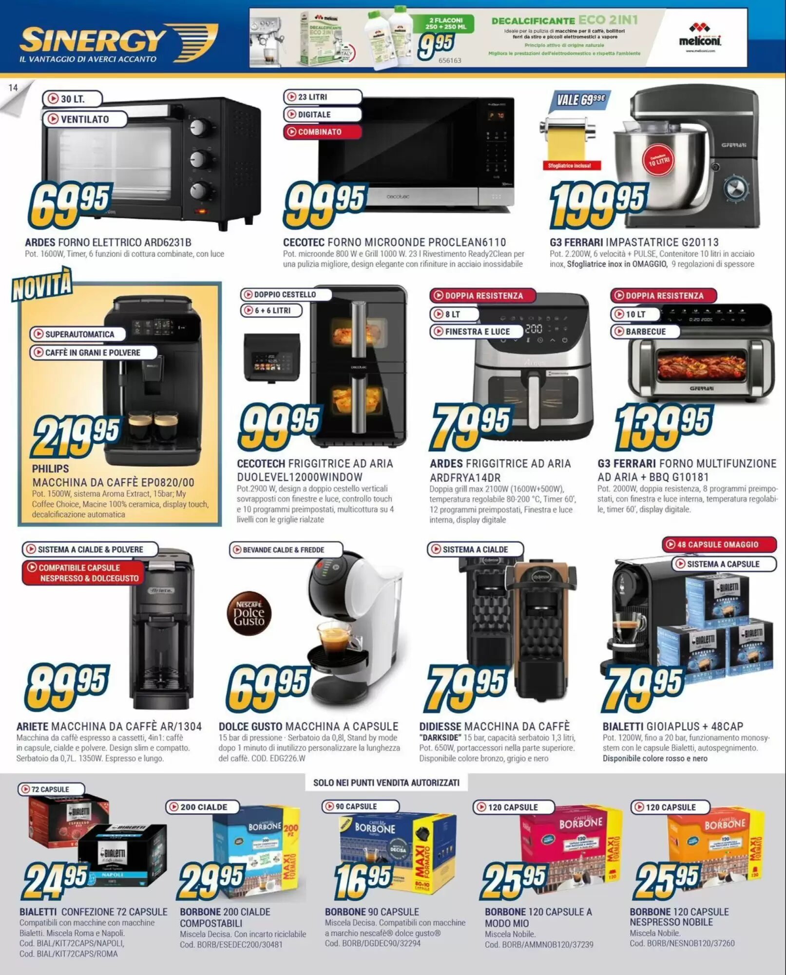 Volantino promozionale Sinergy  valide dal 11/06/2026 - Pagina 14.