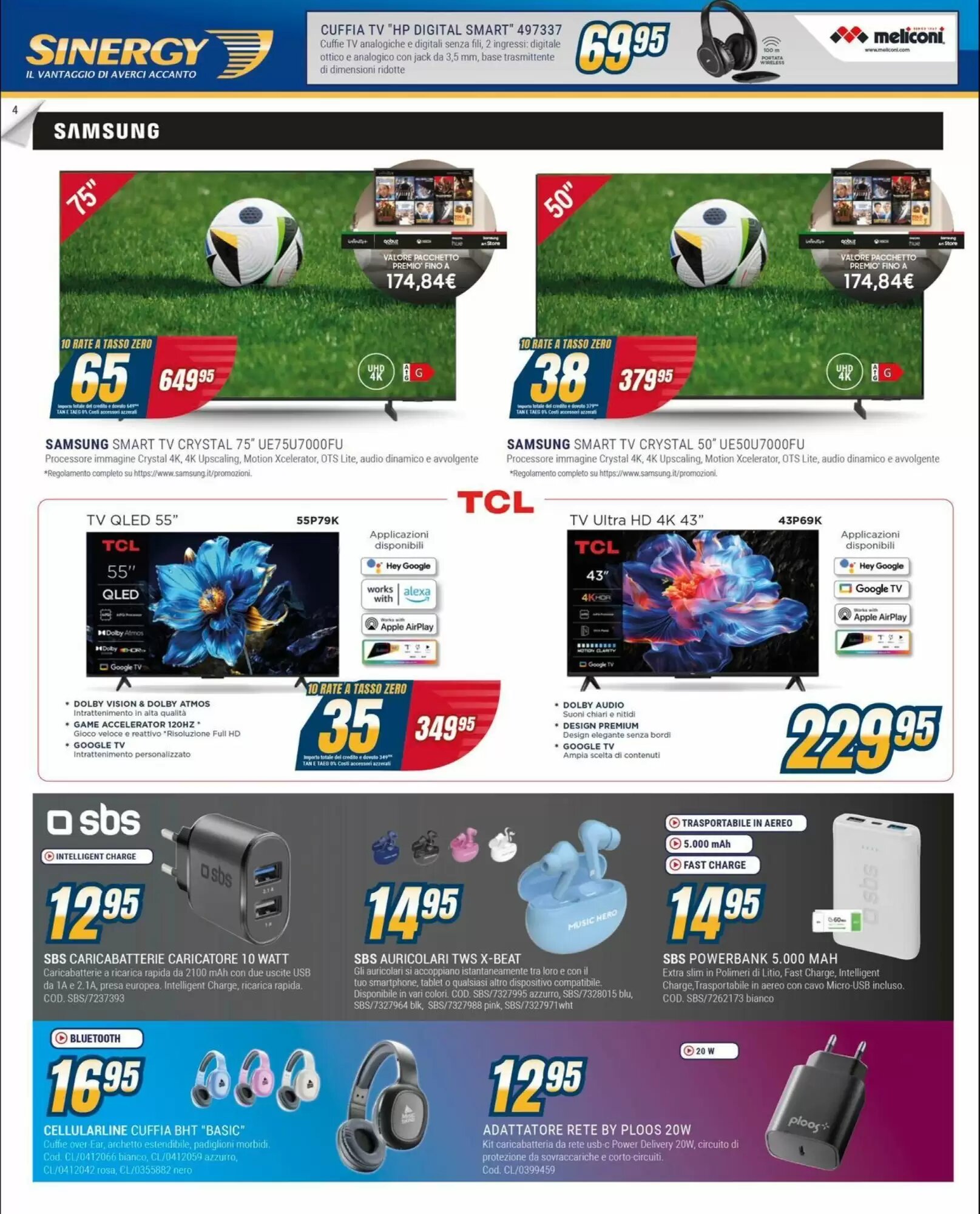 Volantino promozionale Sinergy  valide dal 11/06/2026 - Pagina 4.