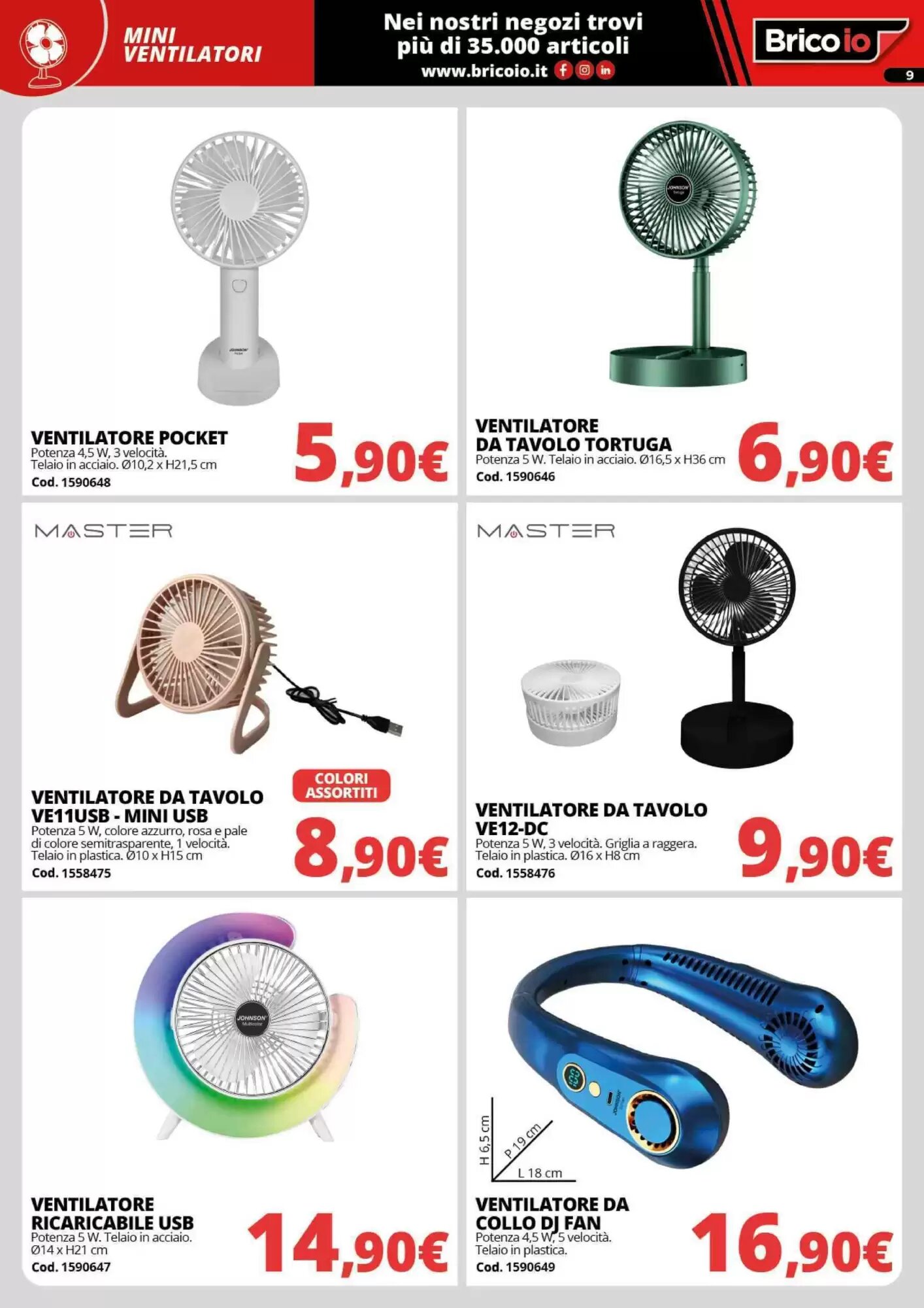 Volantino promozionale Brico Io  valide dal 11/06/2026 - Pagina 16.