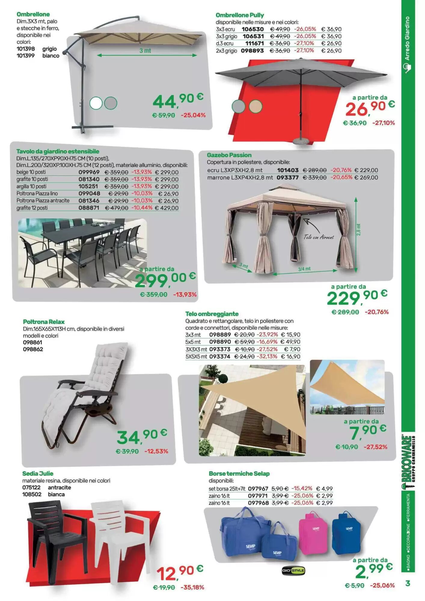 Volantino promozionale Bricoware  valide dal 11/06/2026 - Pagina 3.
