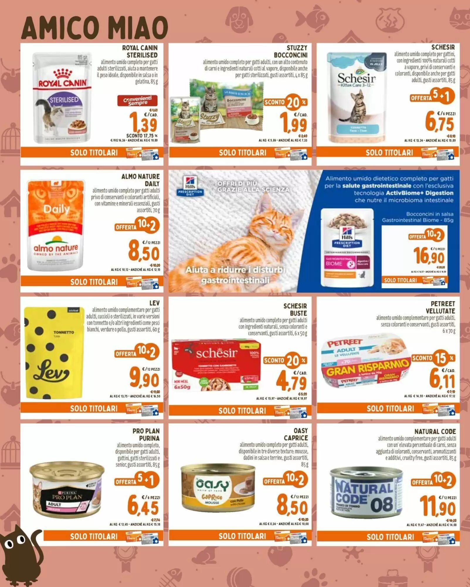 Volantino promozionale Pet Store Conad  valide dal 18/06/2026 - Pagina 4.