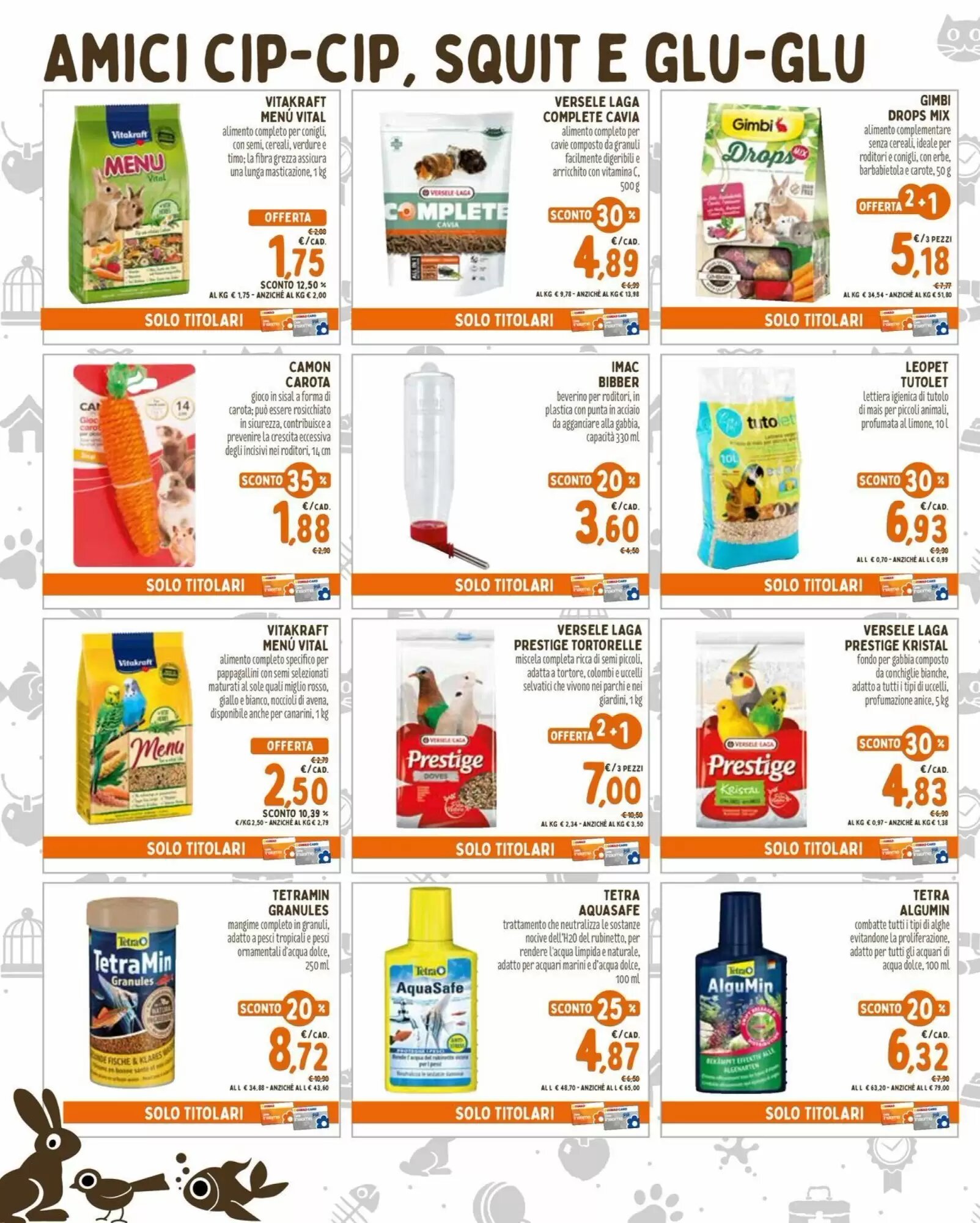 Volantino promozionale Pet Store Conad  valide dal 18/06/2026 - Pagina 6.
