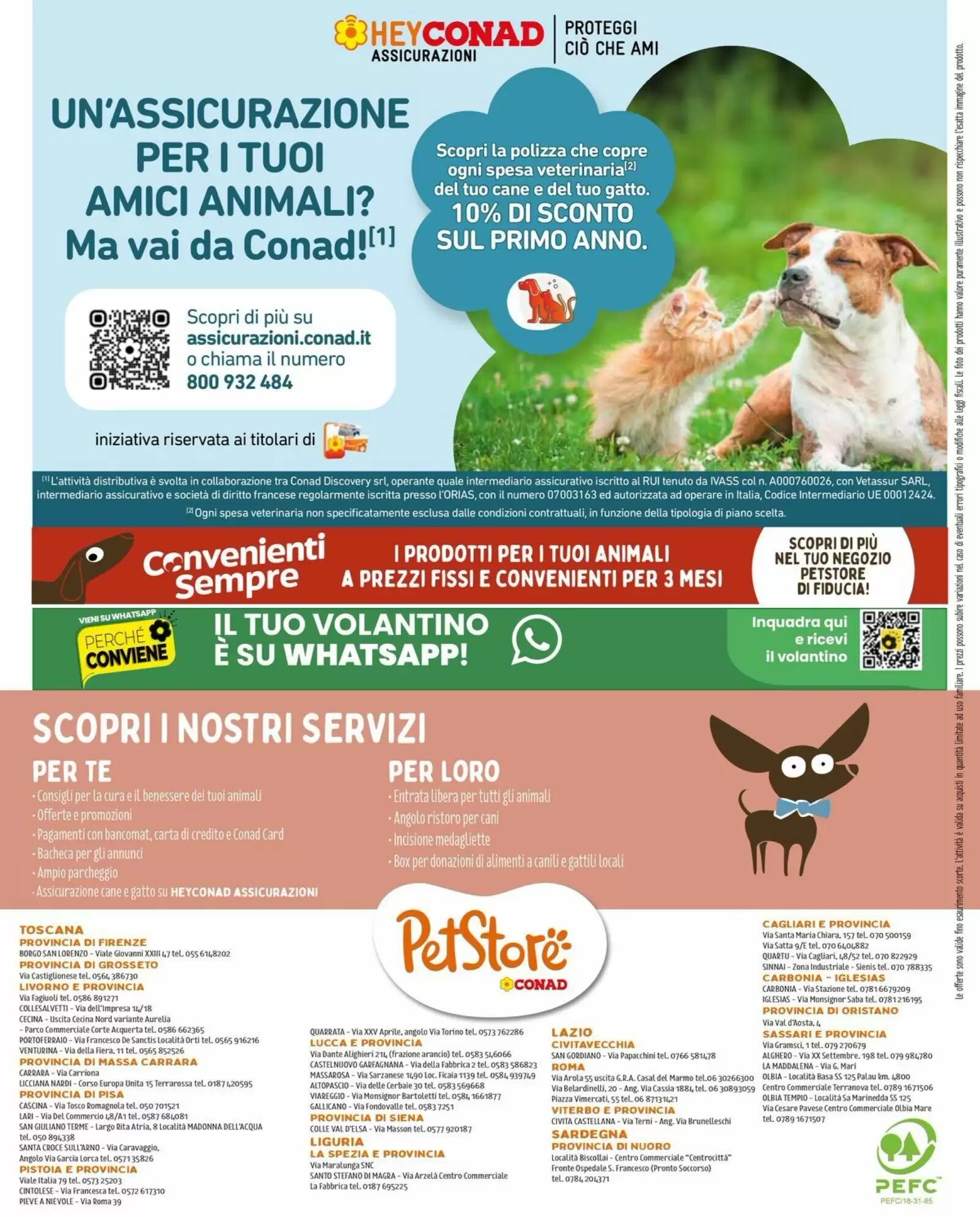Volantino promozionale Pet Store Conad  valide dal 18/06/2026 - Pagina 8.
