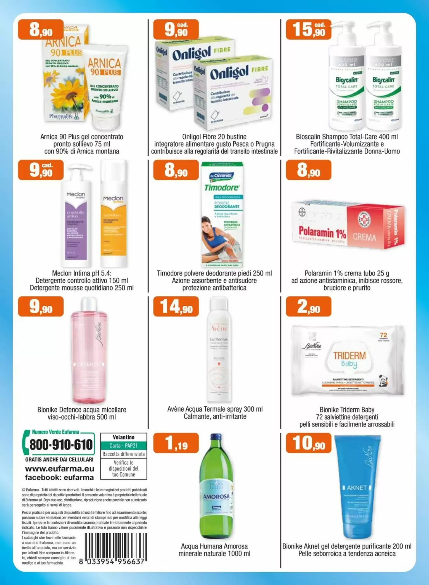 Volantino promozionale Eufarma  valide dal 18/06/2026 - Pagina 6.
