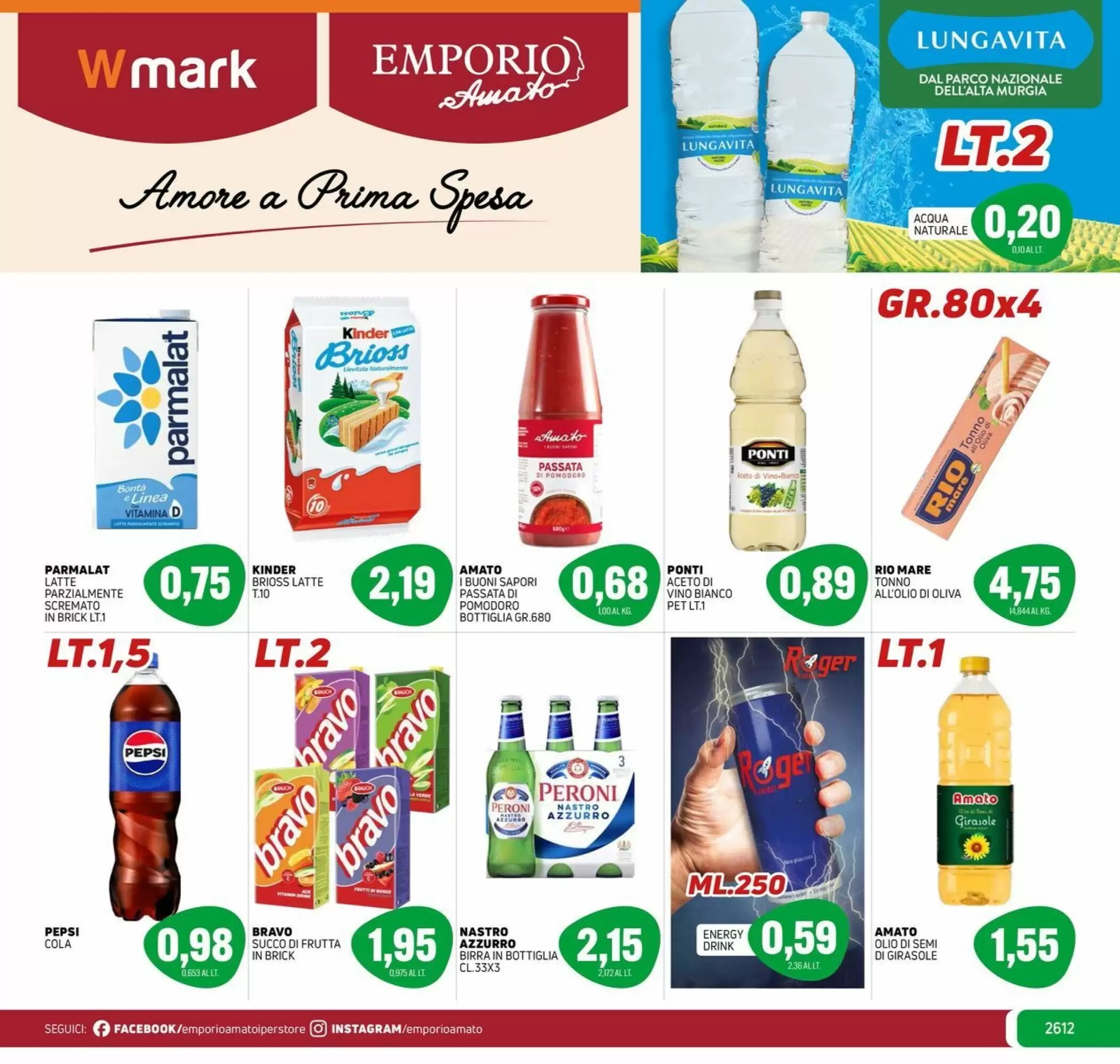 Volantino promozionale Emporio Amato valide dal 18/06/2026 - Pagina 1.