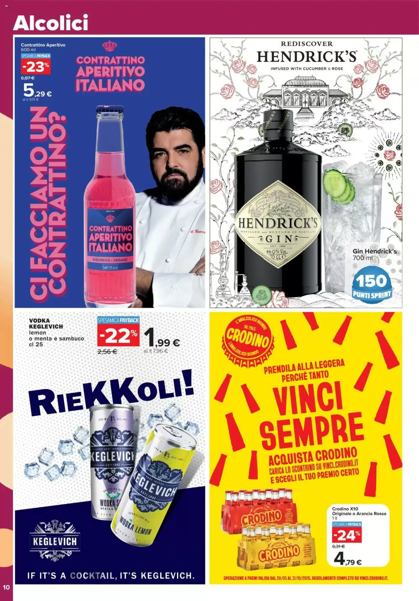 Volantino promozionale Carrefour Market  valide dal 19/06/2026 - Pagina 10.
