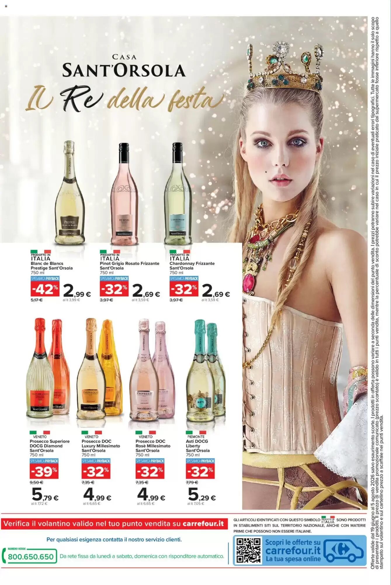 Volantino promozionale Carrefour Market  valide dal 19/06/2026 - Pagina 12.