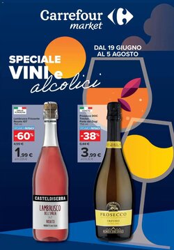Volantino promozionale Carrefour Market valide dal 19/06/2026