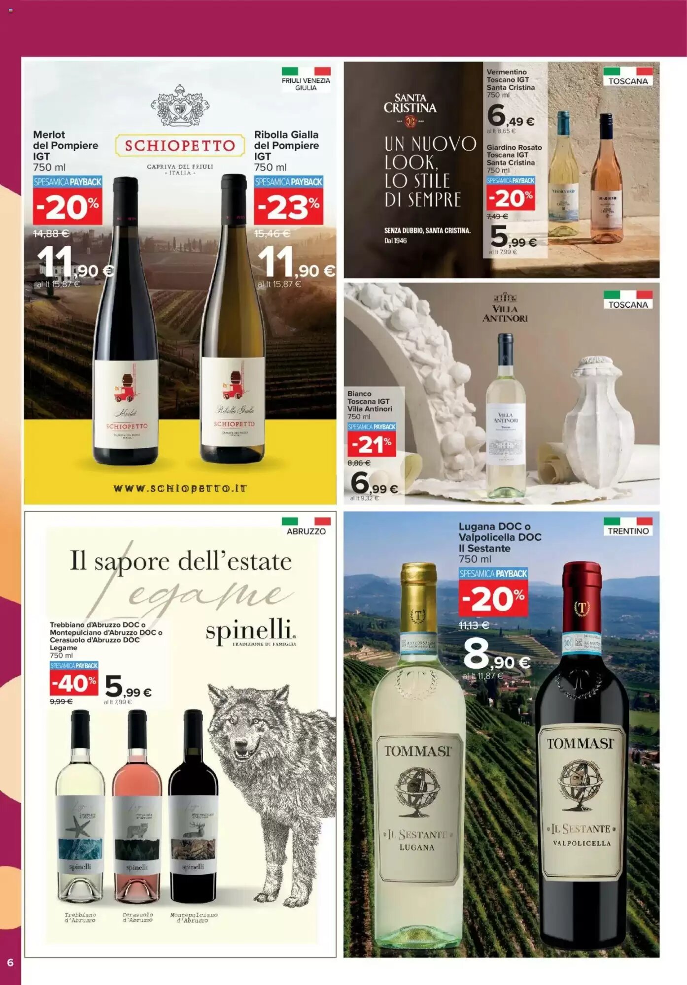 Volantino promozionale Carrefour Market  valide dal 19/06/2026 - Pagina 6.