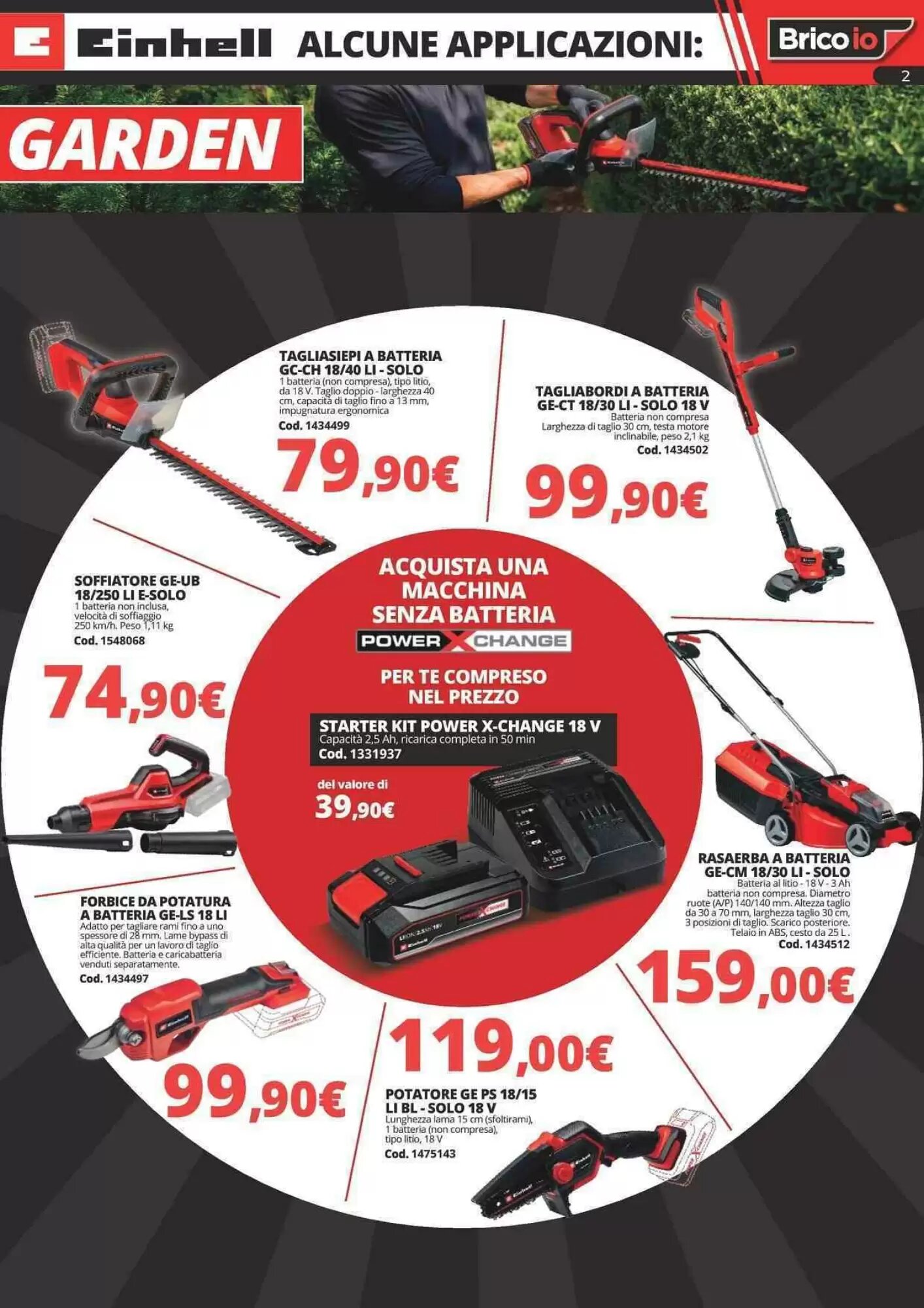 Volantino promozionale Brico Io  valide dal 19/06/2026 - Pagina 2.