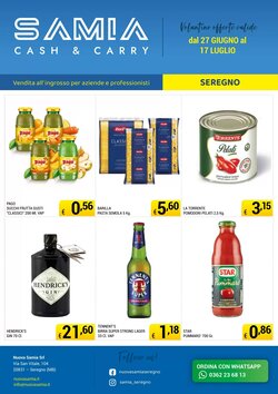 Volantino promozionale Samia Cash and Carry valide dal 27/06/2026