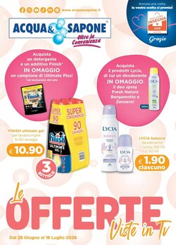 Volantino promozionale Acqua & Sapone valide dal 28/06/2026