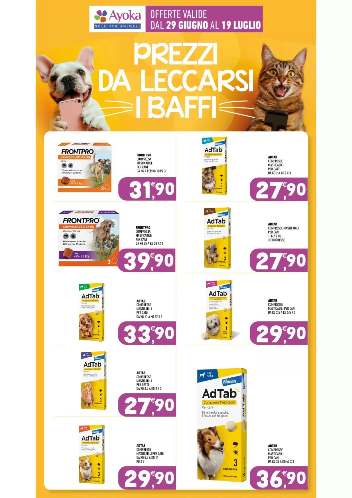 Volantino promozionale Ayoka  valide dal 29/06/2026 - Pagina 19.