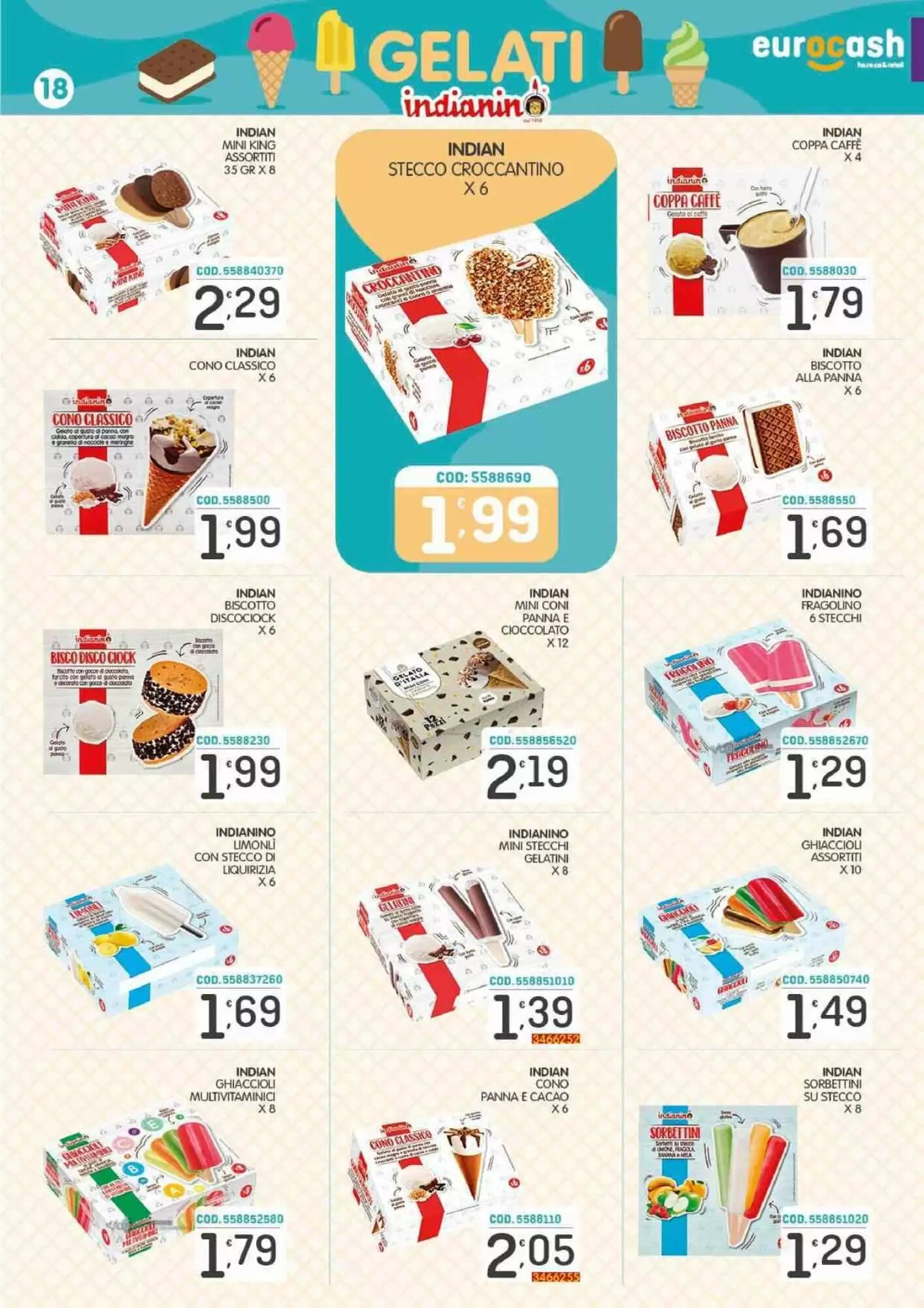 Volantino promozionale Eurocash  valide dal 29/06/2026 - Pagina 18.