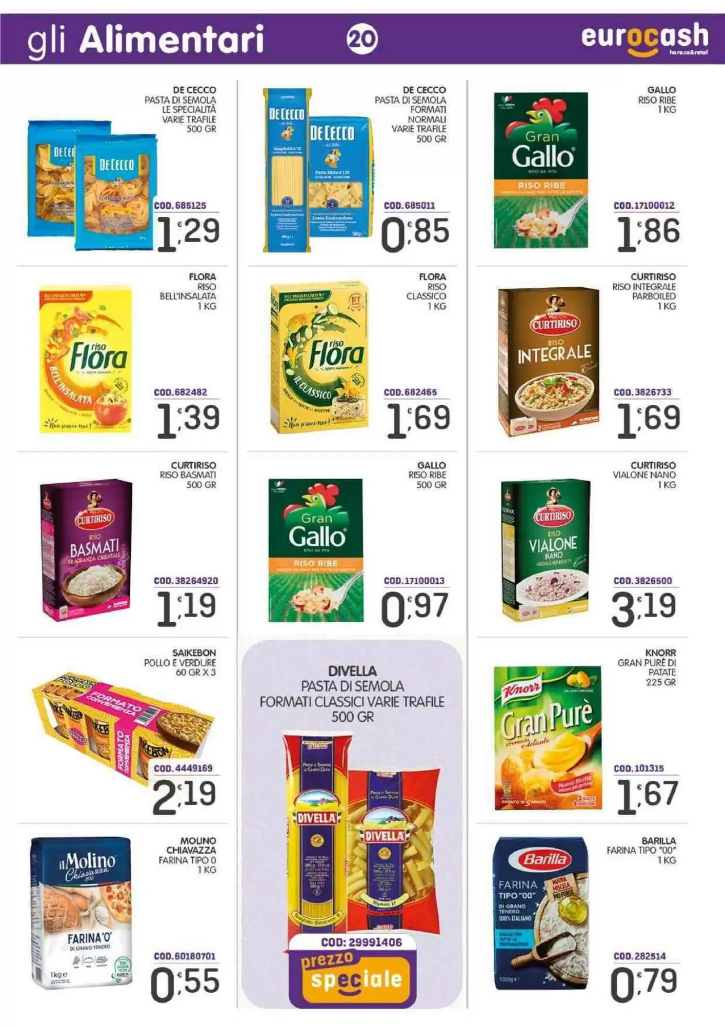 Volantino promozionale Eurocash  valide dal 29/06/2026 - Pagina 20.