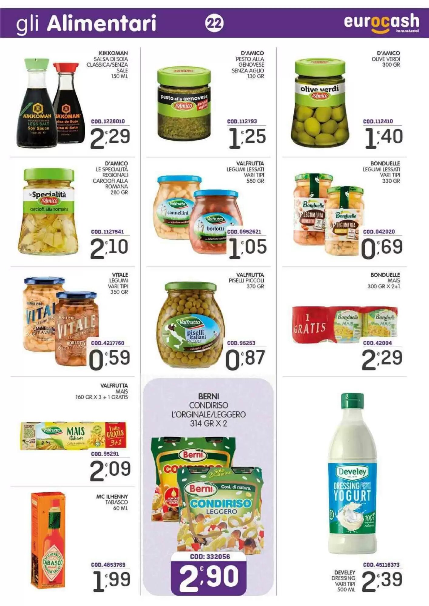Volantino promozionale Eurocash  valide dal 29/06/2026 - Pagina 22.