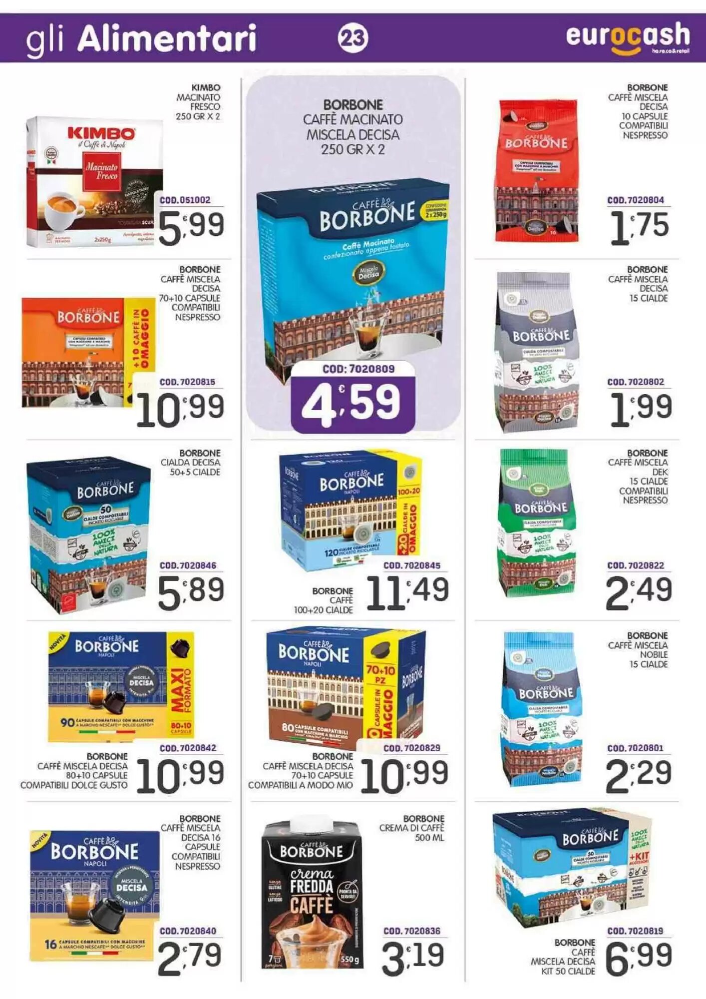 Volantino promozionale Eurocash  valide dal 29/06/2026 - Pagina 23.