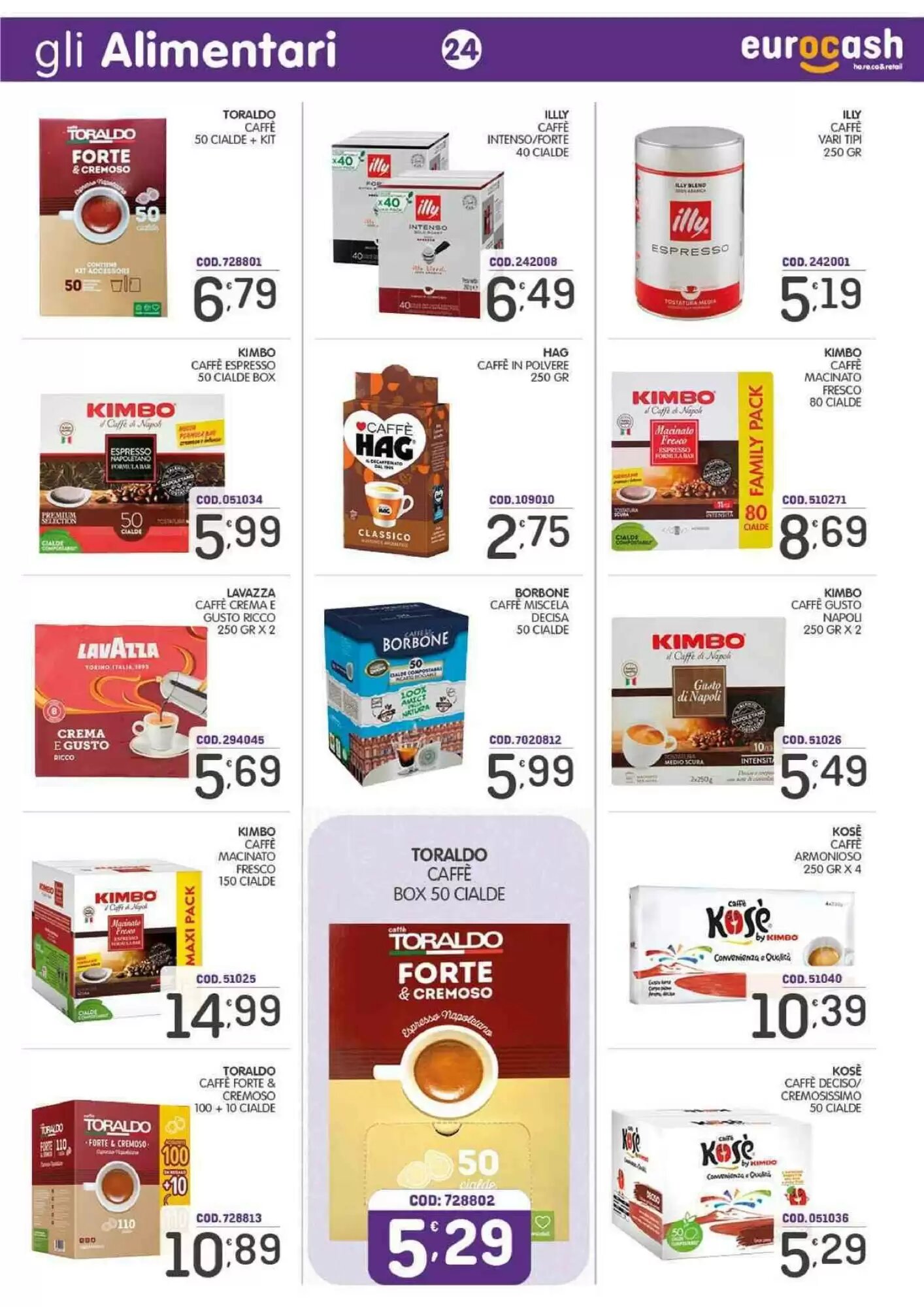 Volantino promozionale Eurocash  valide dal 29/06/2026 - Pagina 24.