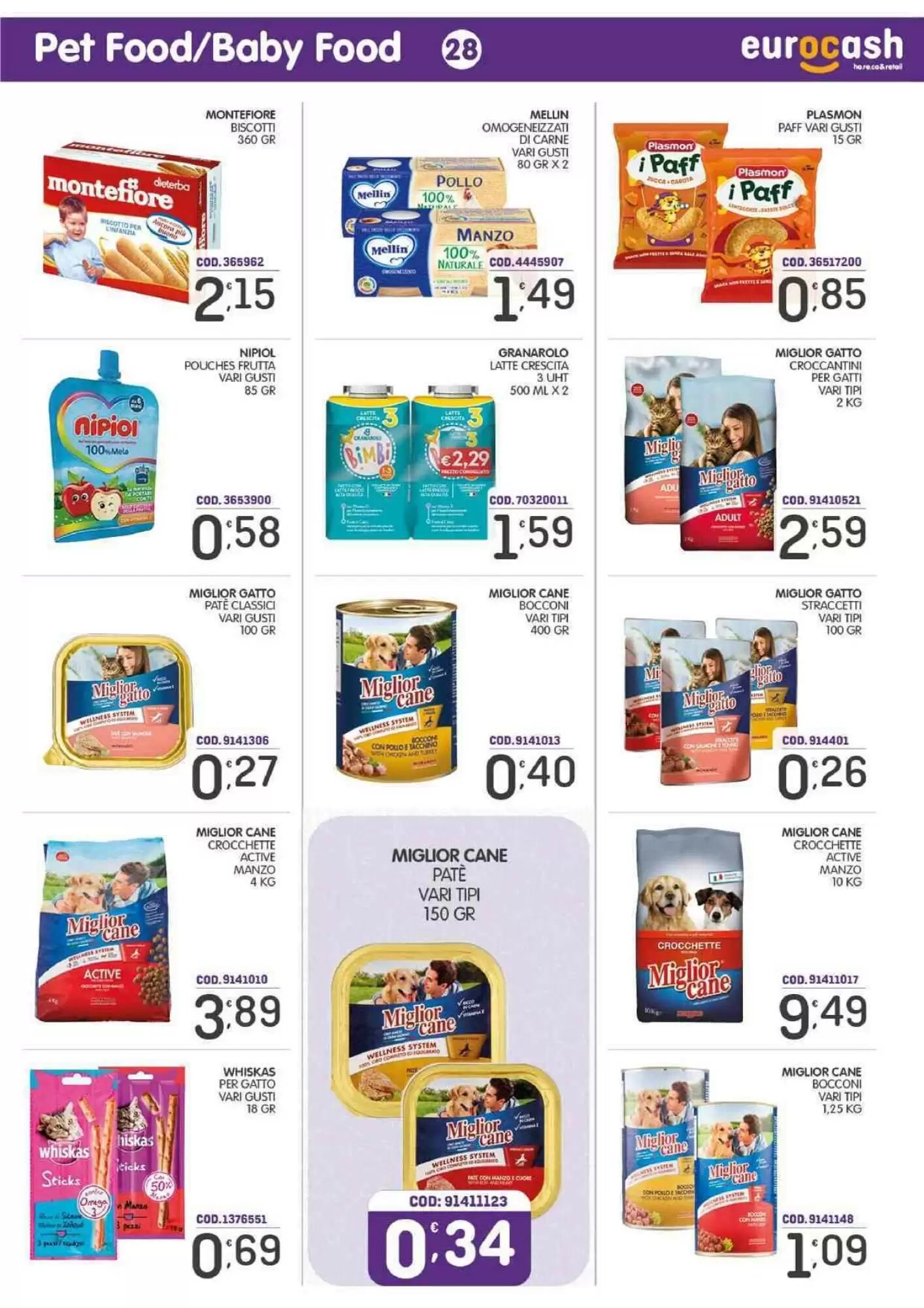Volantino promozionale Eurocash  valide dal 29/06/2026 - Pagina 28.