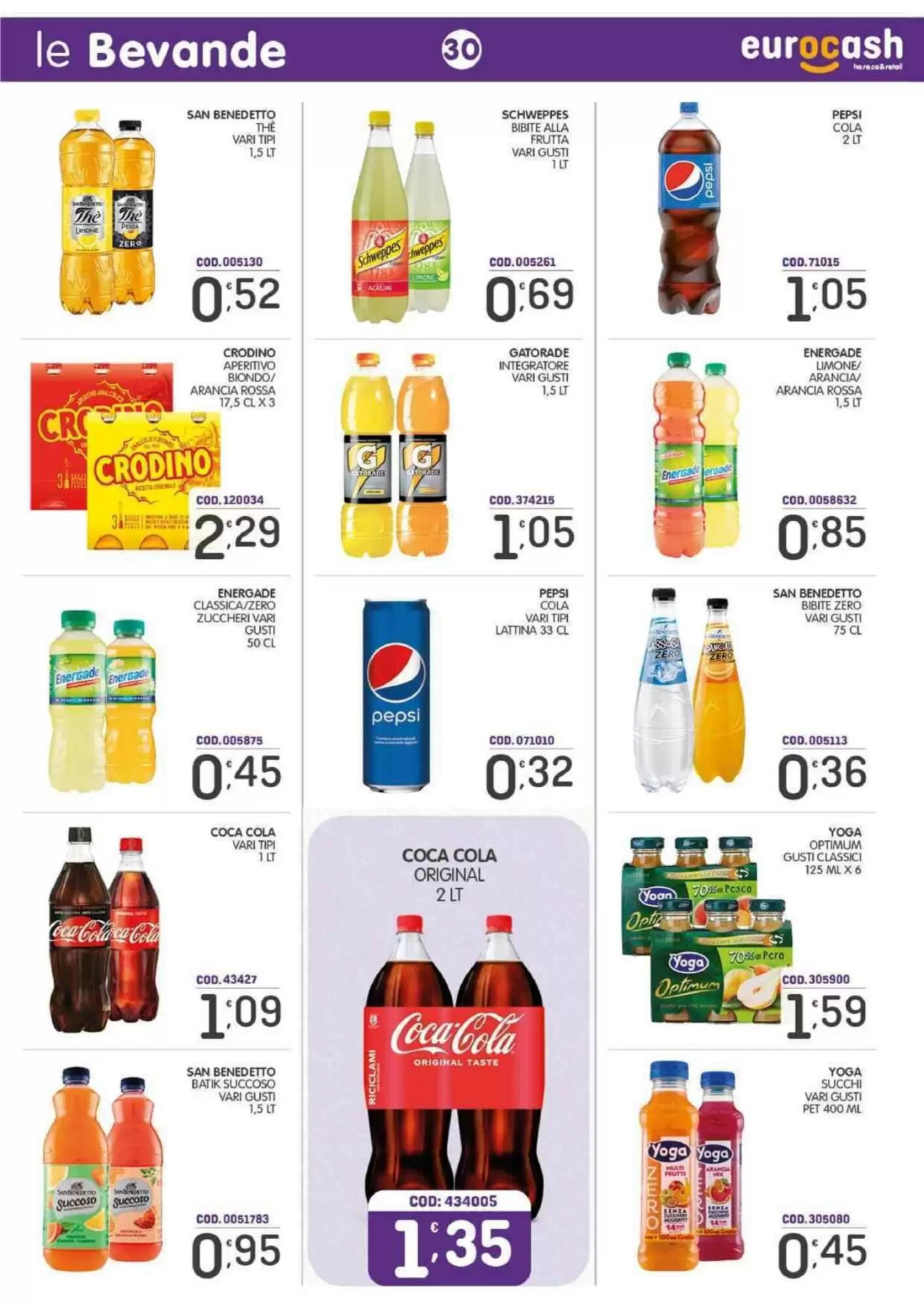 Volantino promozionale Eurocash  valide dal 29/06/2026 - Pagina 30.