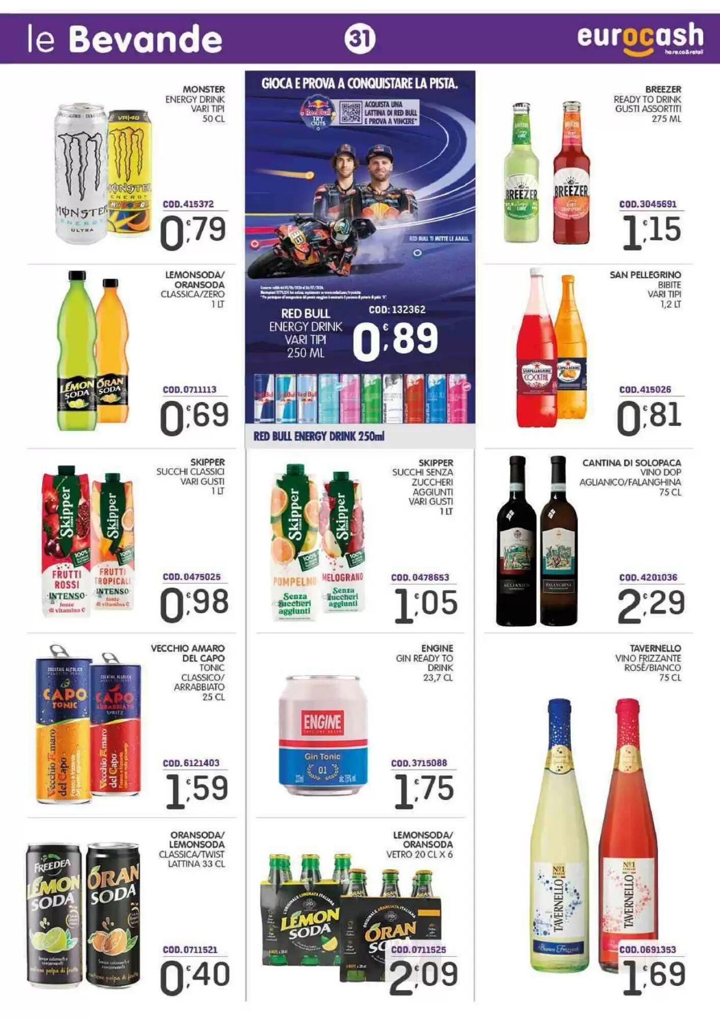 Volantino promozionale Eurocash  valide dal 29/06/2026 - Pagina 31.