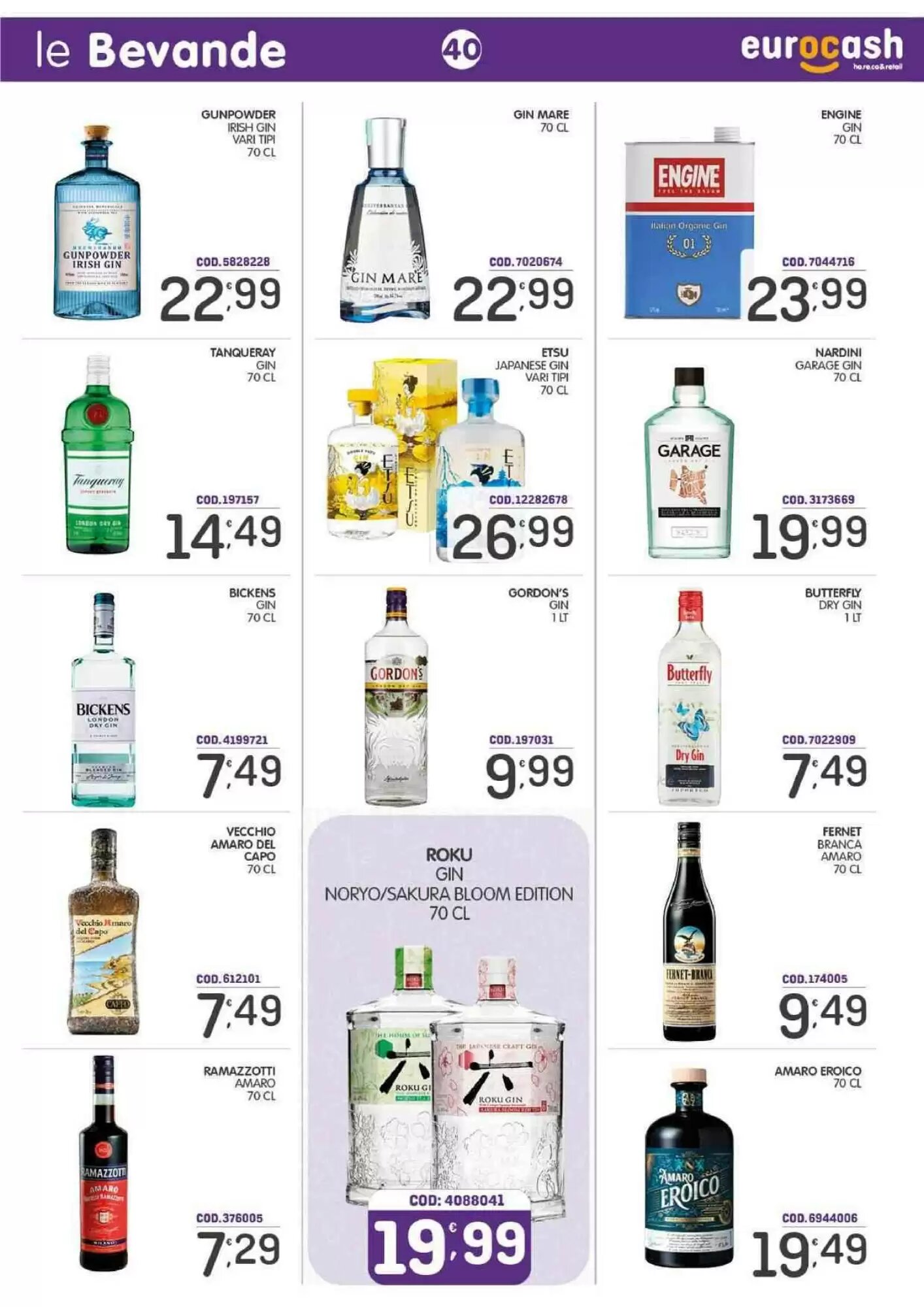 Volantino promozionale Eurocash  valide dal 29/06/2026 - Pagina 40.