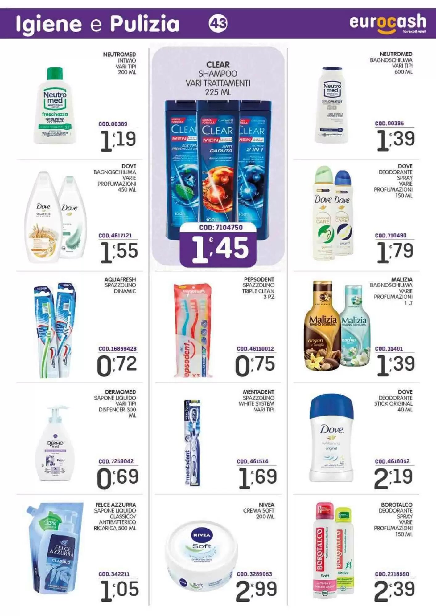 Volantino promozionale Eurocash  valide dal 29/06/2026 - Pagina 43.