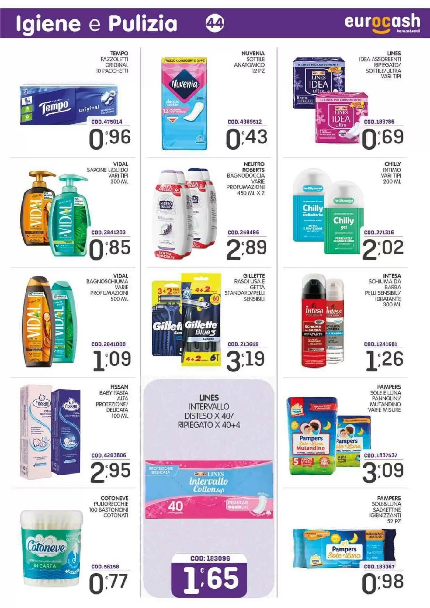 Volantino promozionale Eurocash  valide dal 29/06/2026 - Pagina 44.