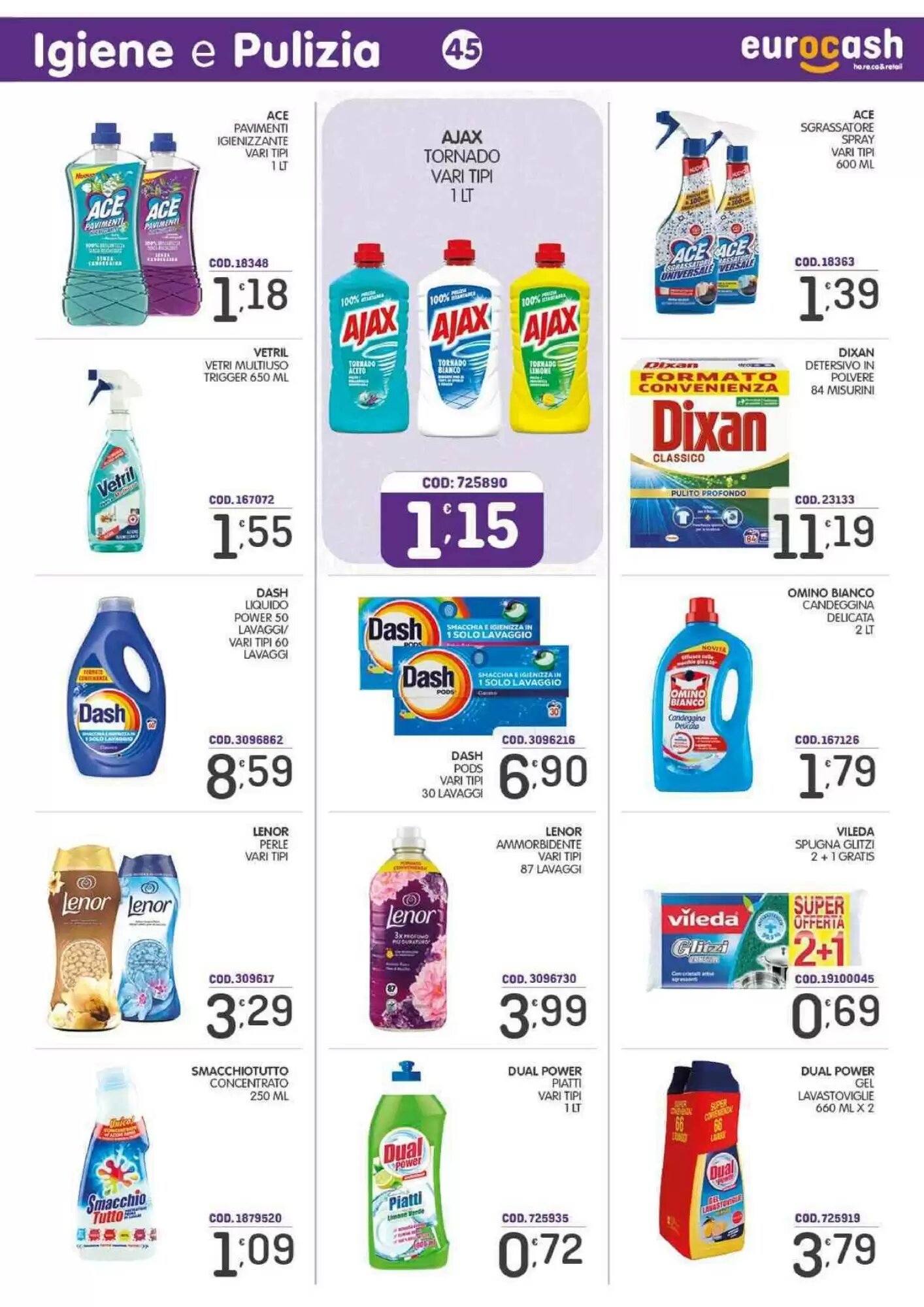 Volantino promozionale Eurocash  valide dal 29/06/2026 - Pagina 45.