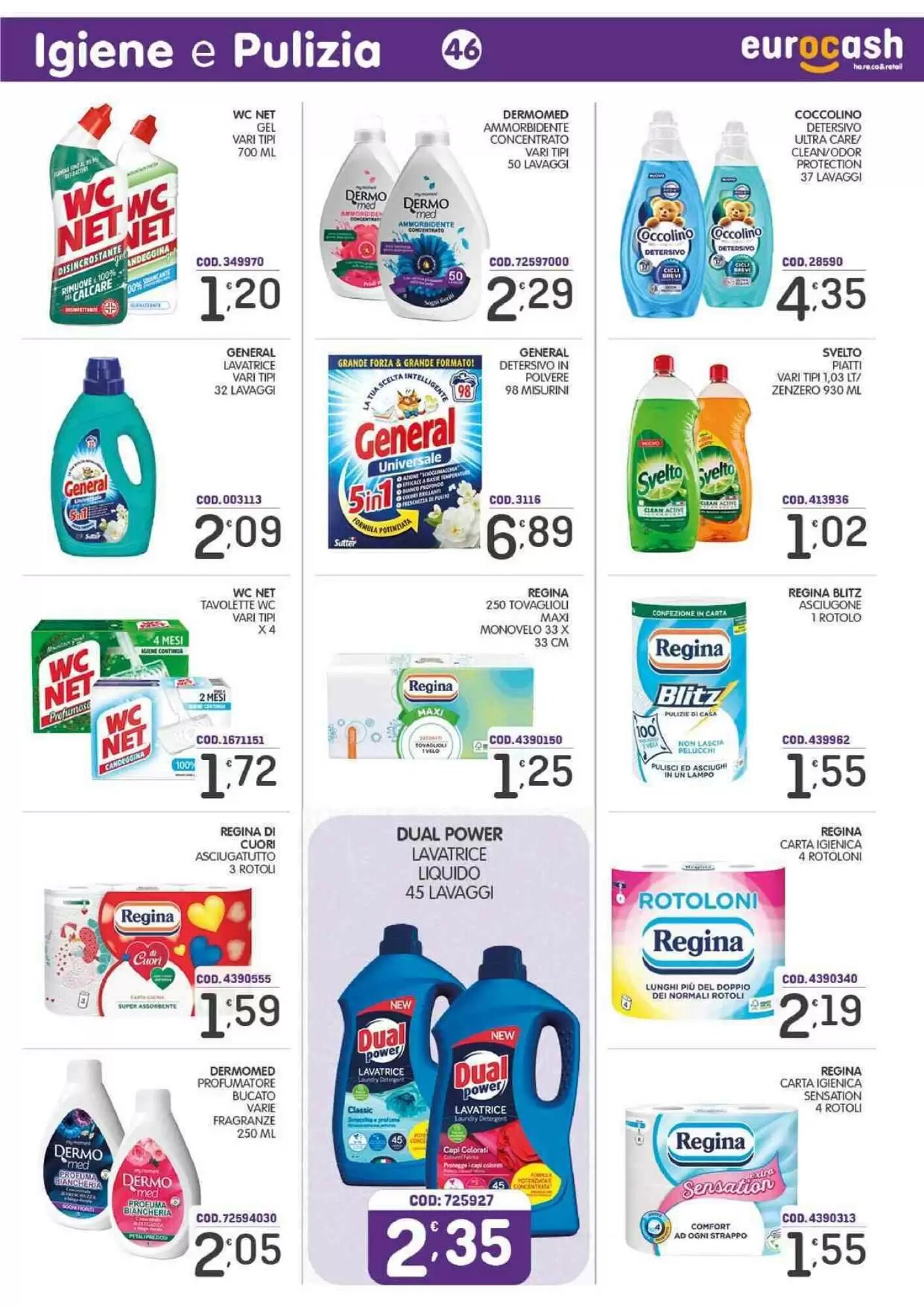 Volantino promozionale Eurocash  valide dal 29/06/2026 - Pagina 46.