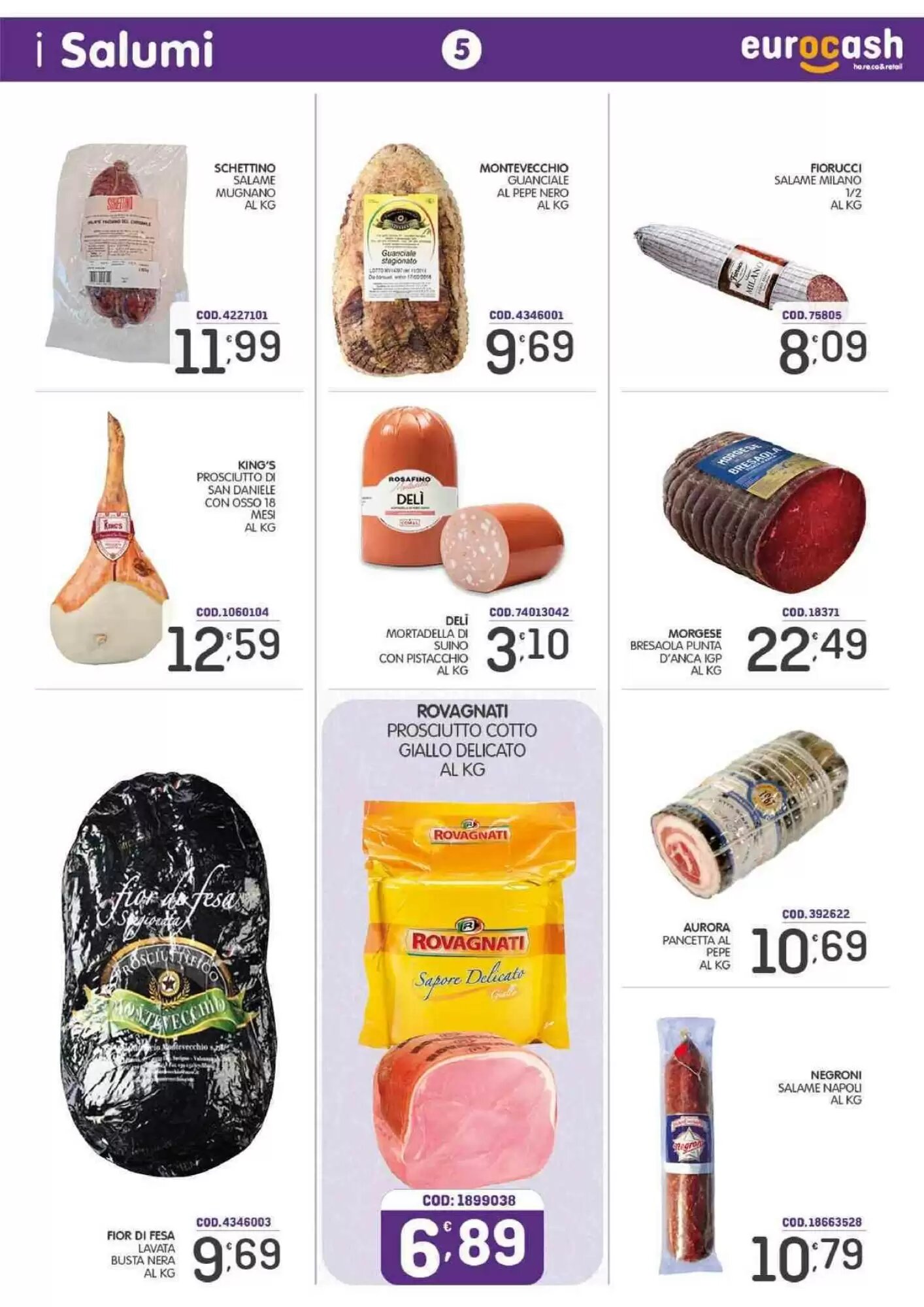 Volantino promozionale Eurocash  valide dal 29/06/2026 - Pagina 5.
