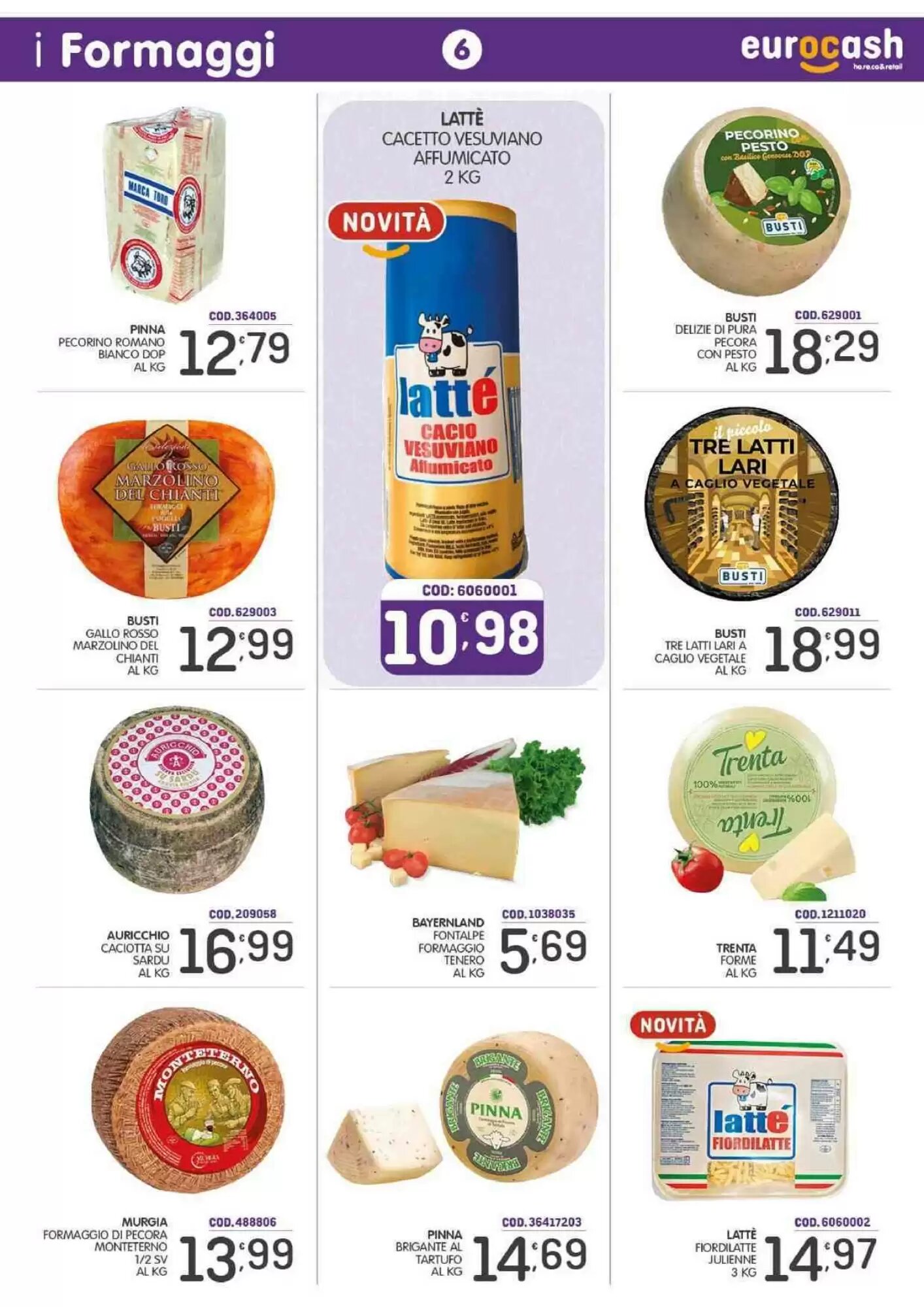 Volantino promozionale Eurocash  valide dal 29/06/2026 - Pagina 6.