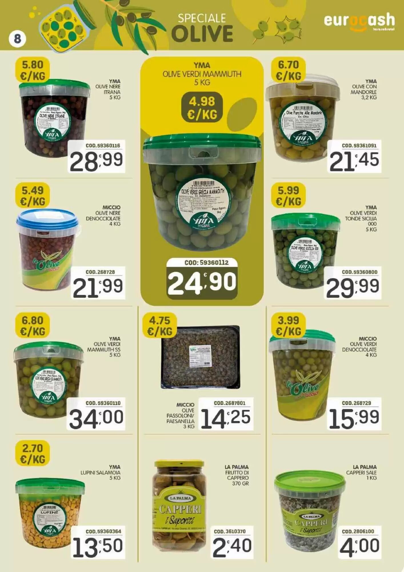 Volantino promozionale Eurocash  valide dal 29/06/2026 - Pagina 8.