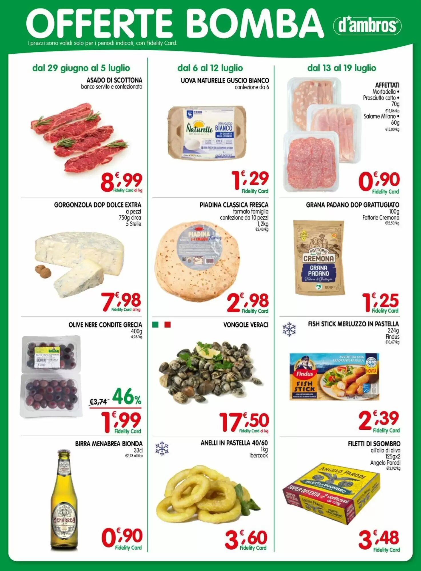 Volantino promozionale D'Ambros  valide dal 29/06/2026 - Pagina 12.