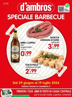 Volantino promozionale D'Ambros valide dal 29/06/2026