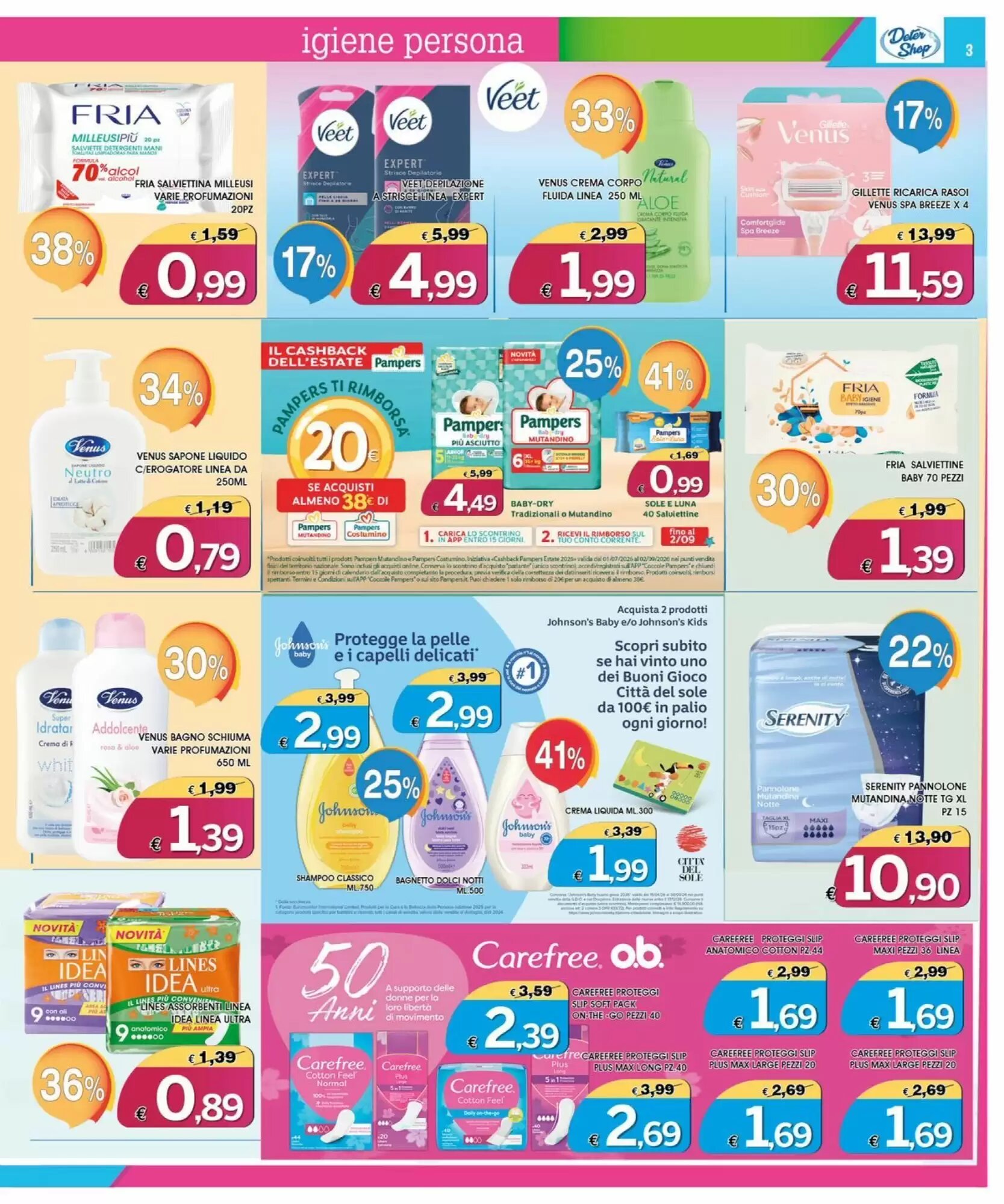 Volantino promozionale Deter Shop  valide dal 01/07/2026 - Pagina 3.