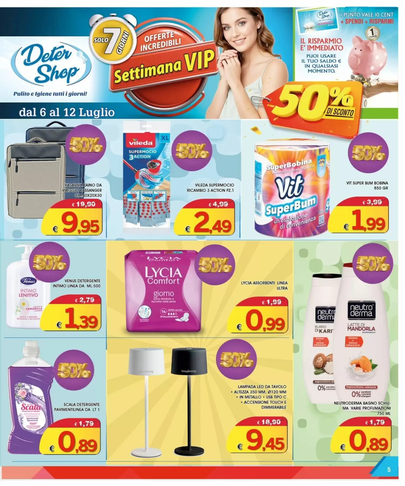 Volantino promozionale Deter Shop  valide dal 01/07/2026 - Pagina 5.