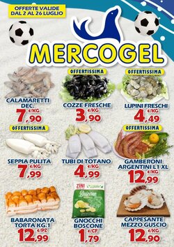 Volantino promozionale Mercogel valide dal 02/07/2026